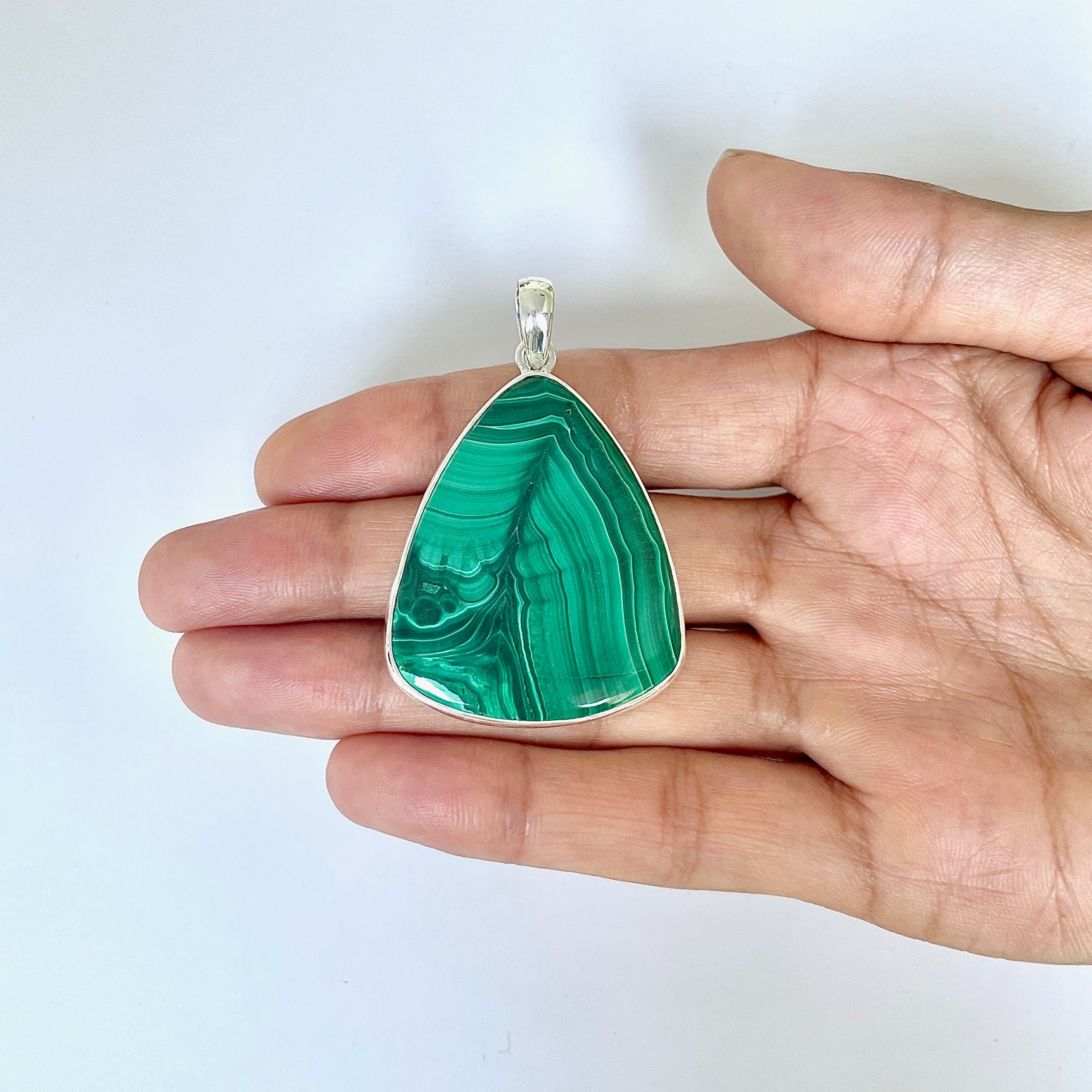 Malachite Pendant-(MLC-1-49)