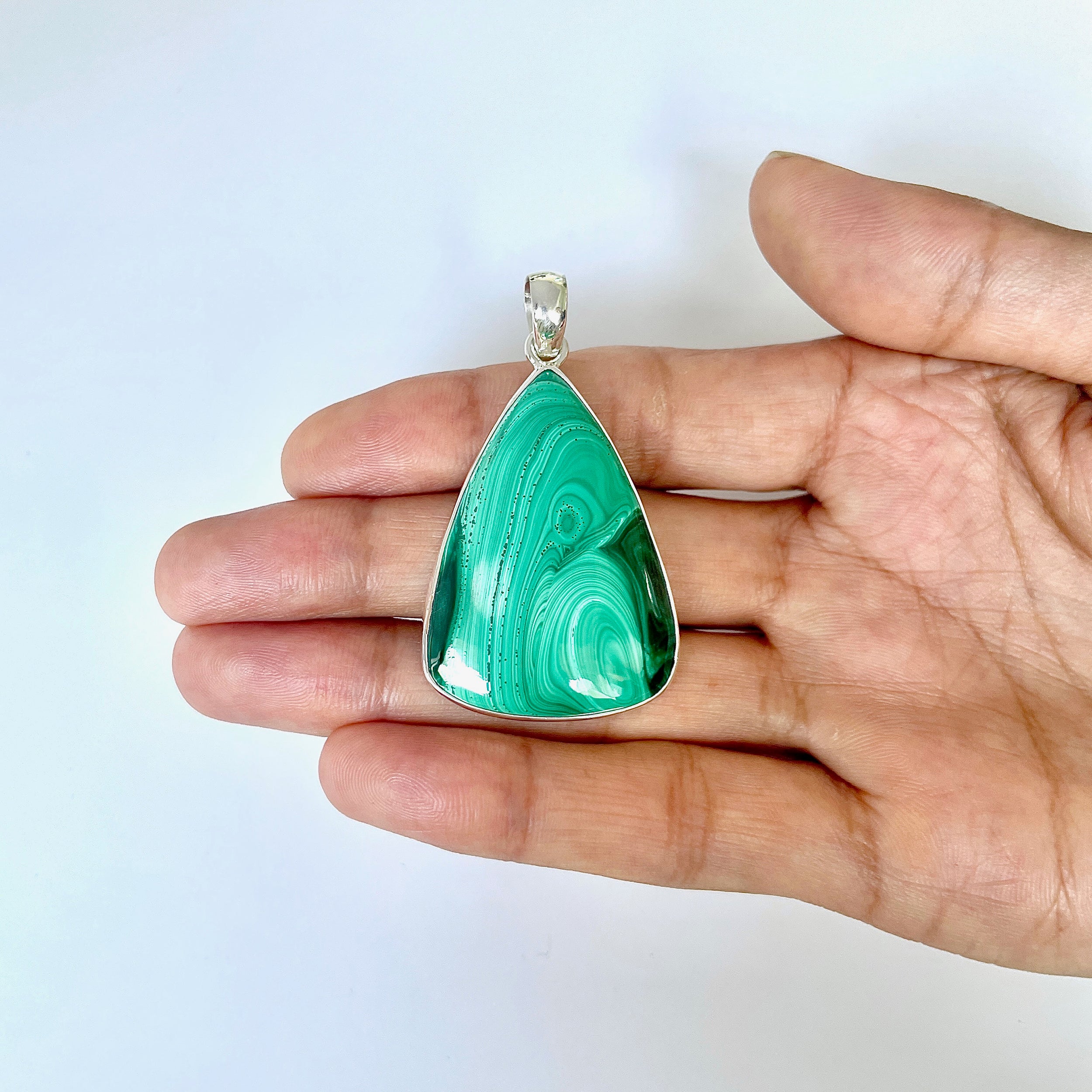 Malachite Pendant-(MLC-1-52)
