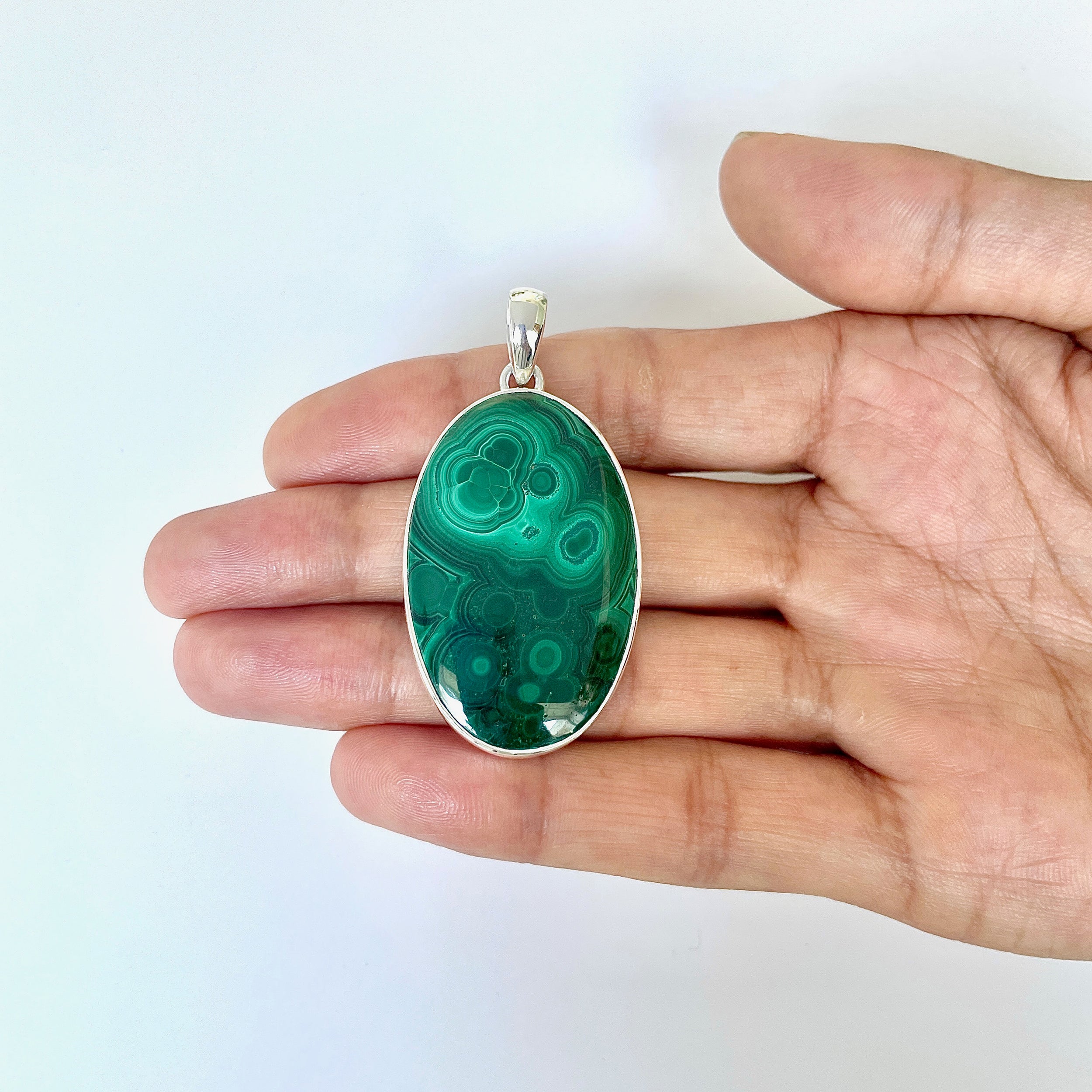 Malachite Pendant-(MLC-1-55)