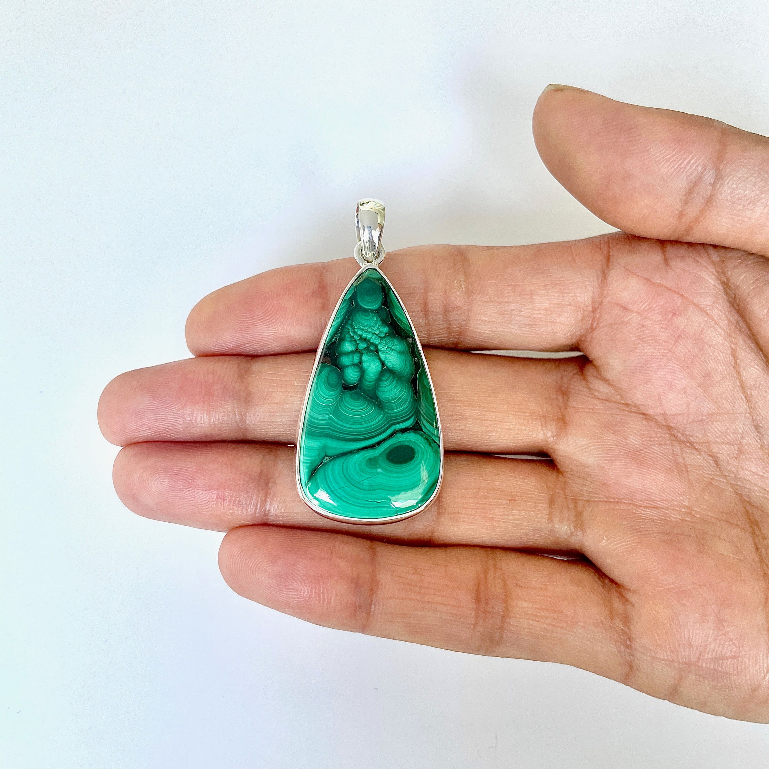 Malachite Pendant-(MLC-1-58)