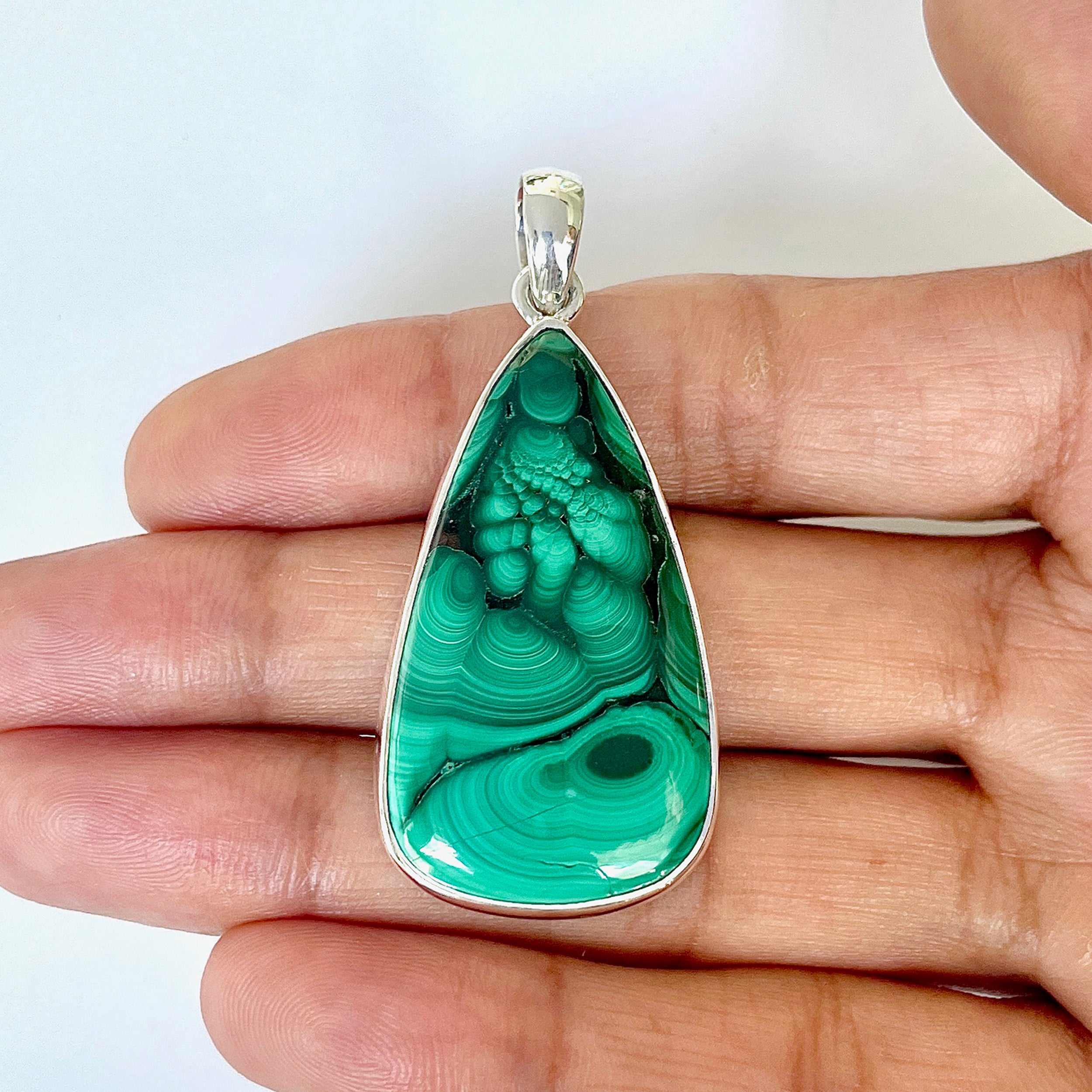 Malachite Pendant-(MLC-1-58)