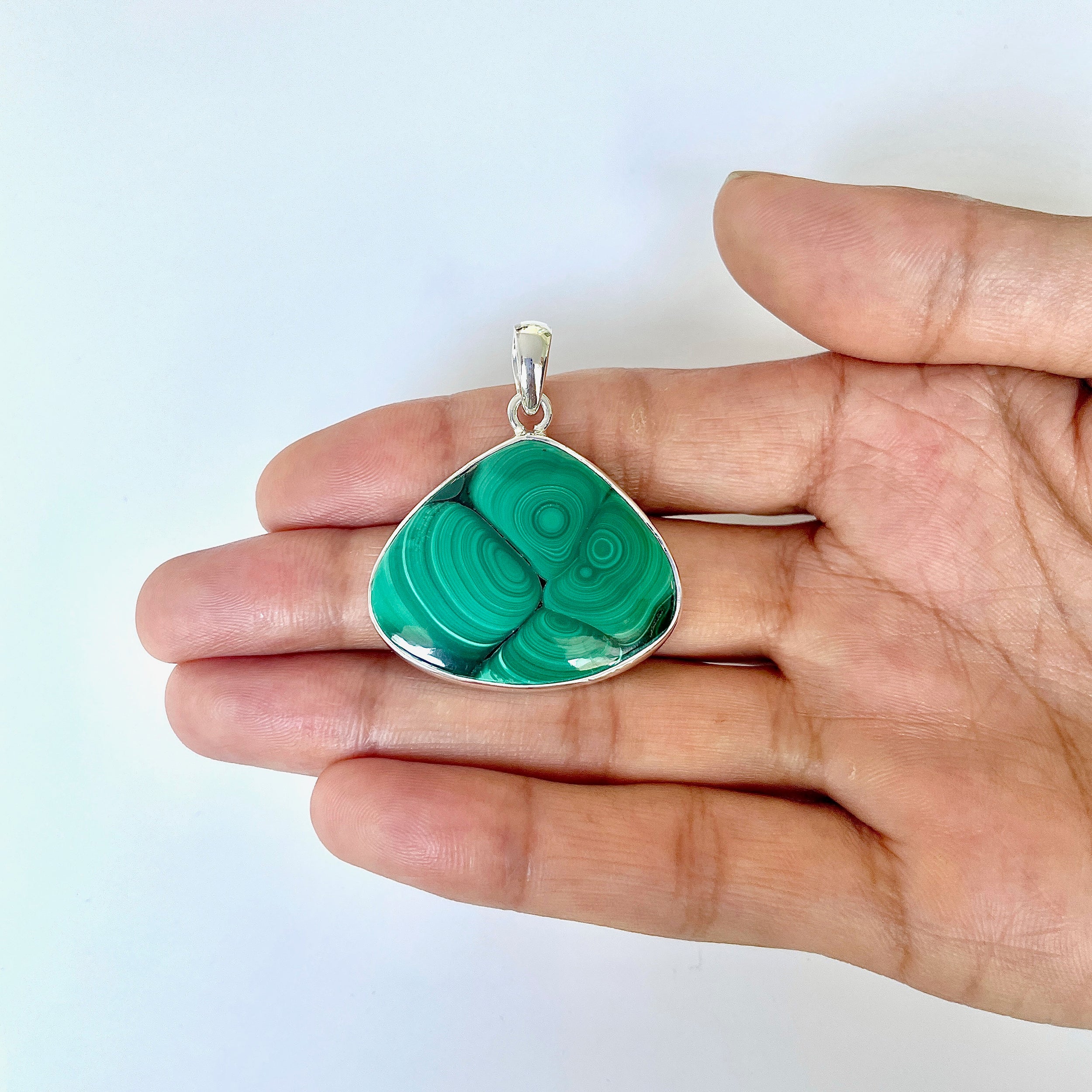 Malachite Pendant-(MLC-1-59)
