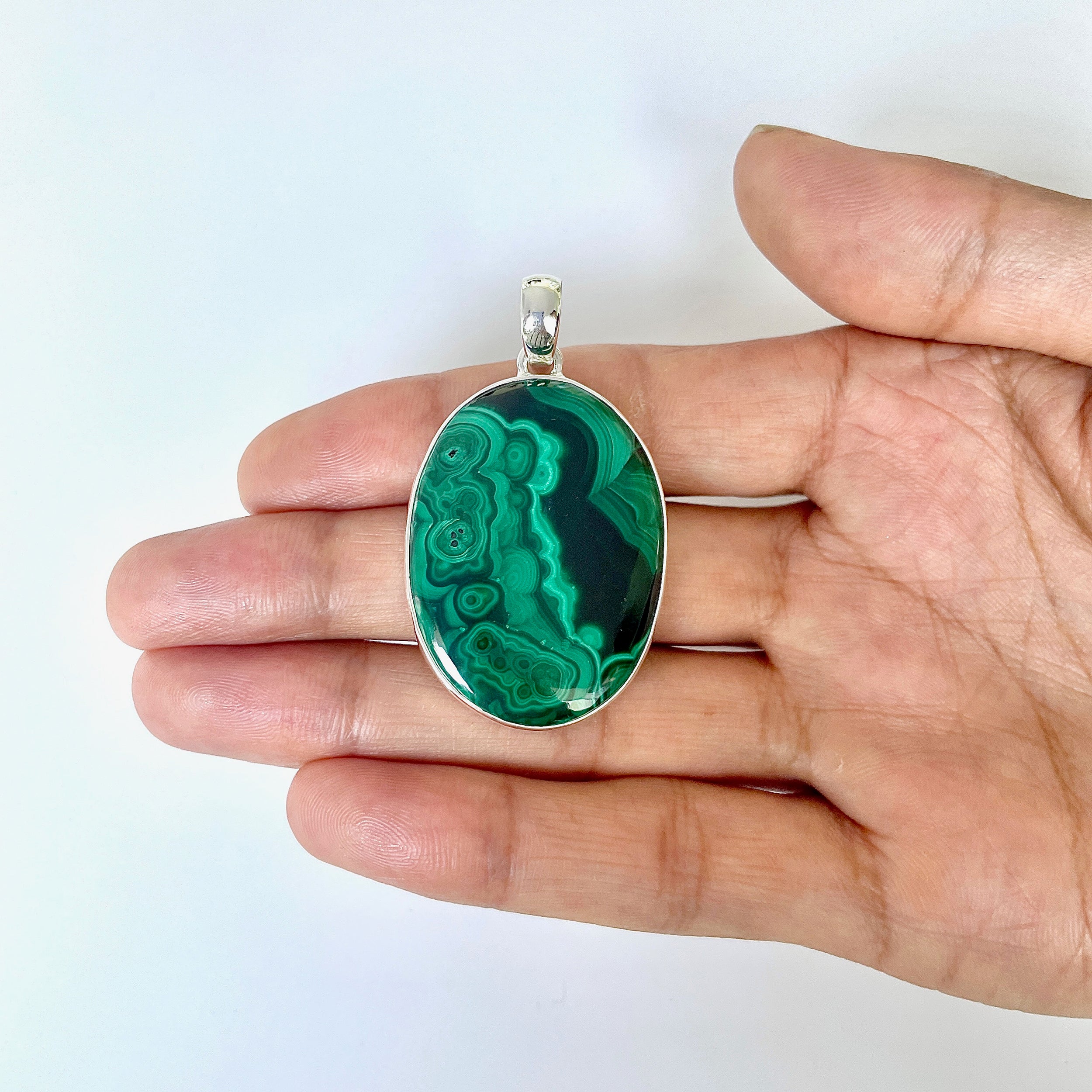 Malachite Pendant-(MLC-1-62)