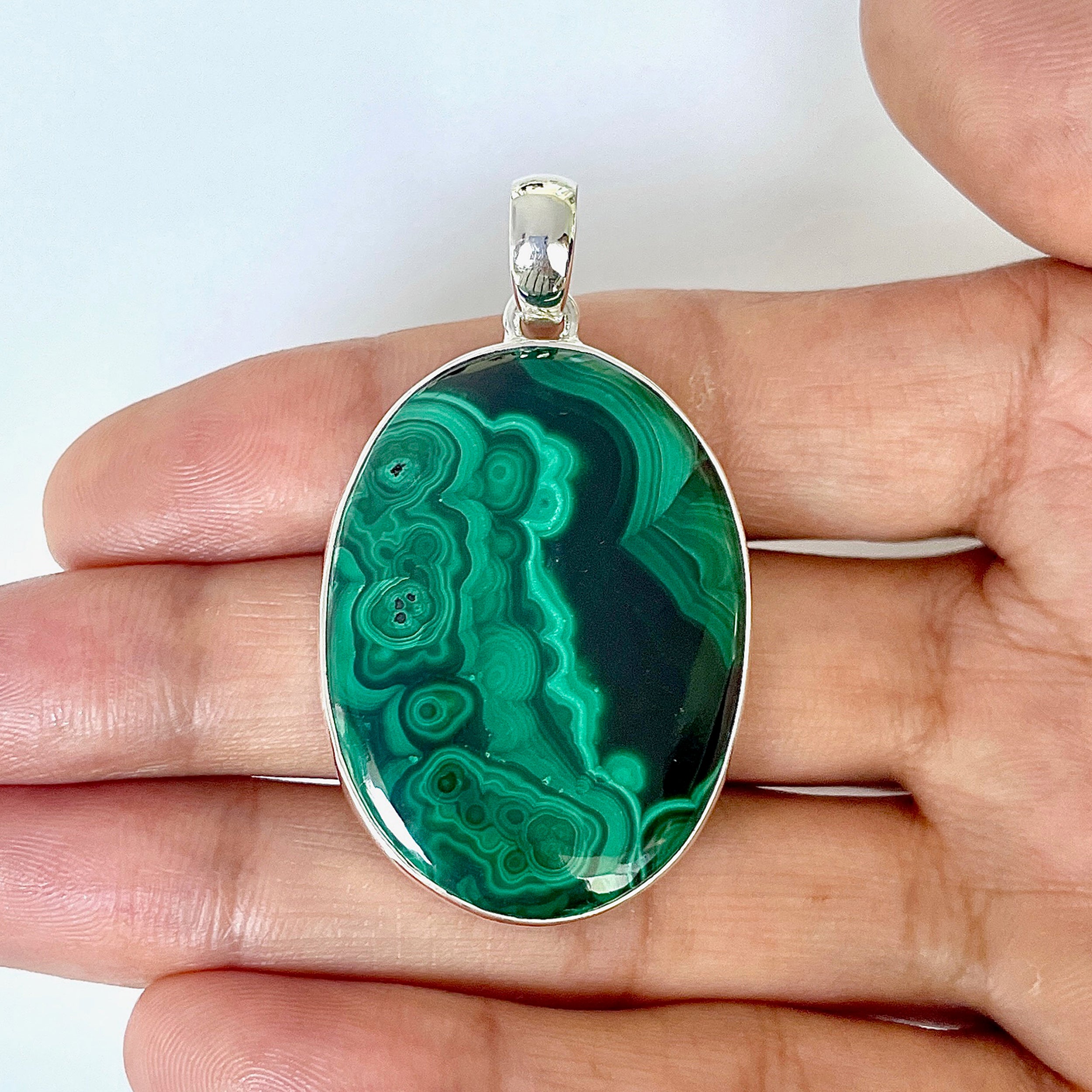 Malachite Pendant-(MLC-1-62)