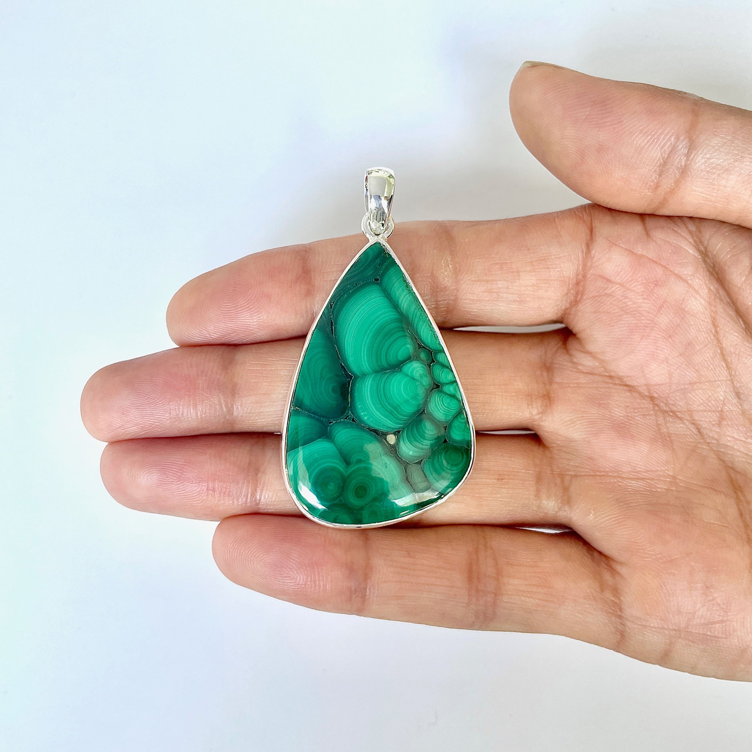Malachite Pendant-(MLC-1-63)