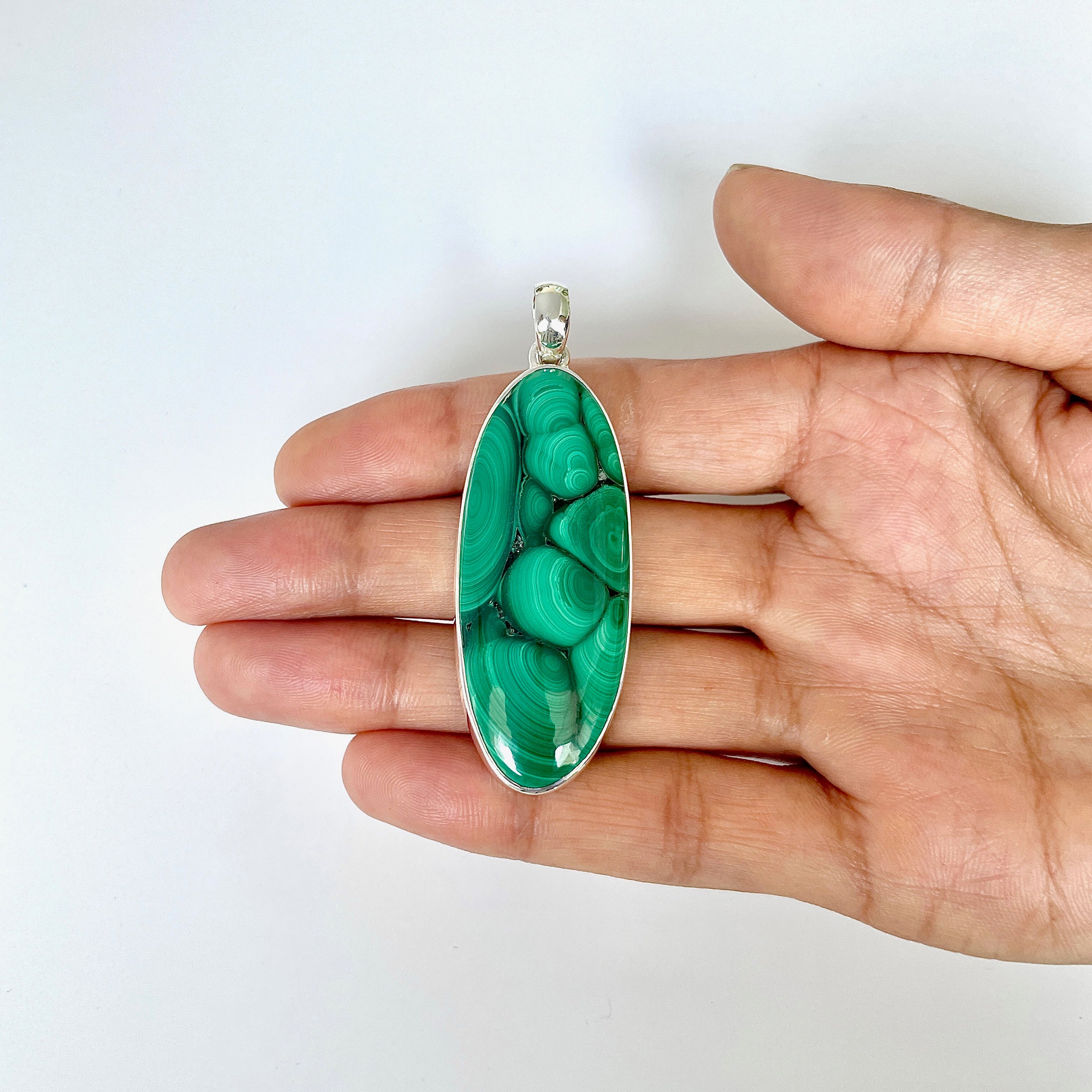Malachite Pendant-(MLC-1-65)