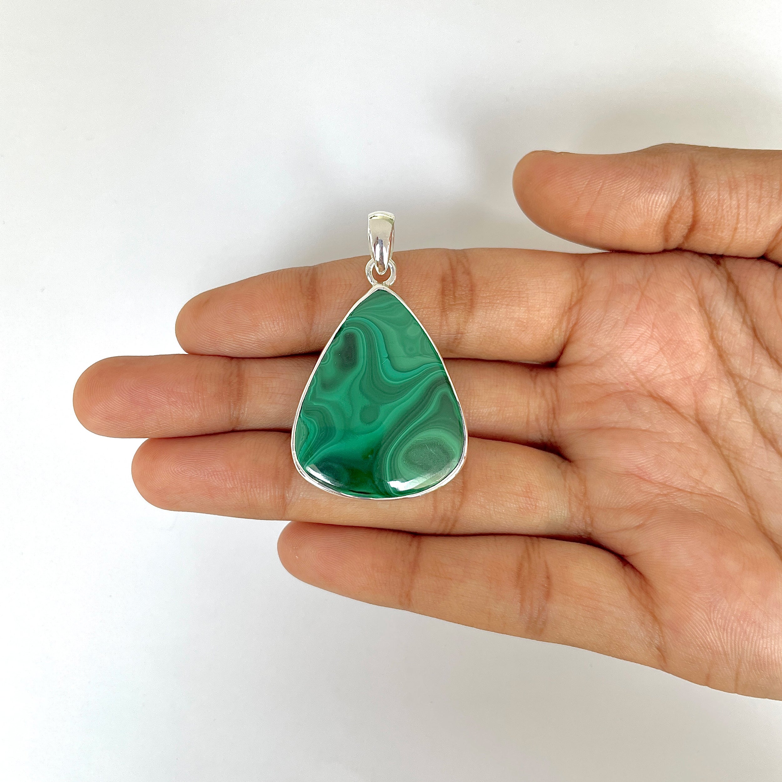 Malachite Pendant-(MLC-1-68)