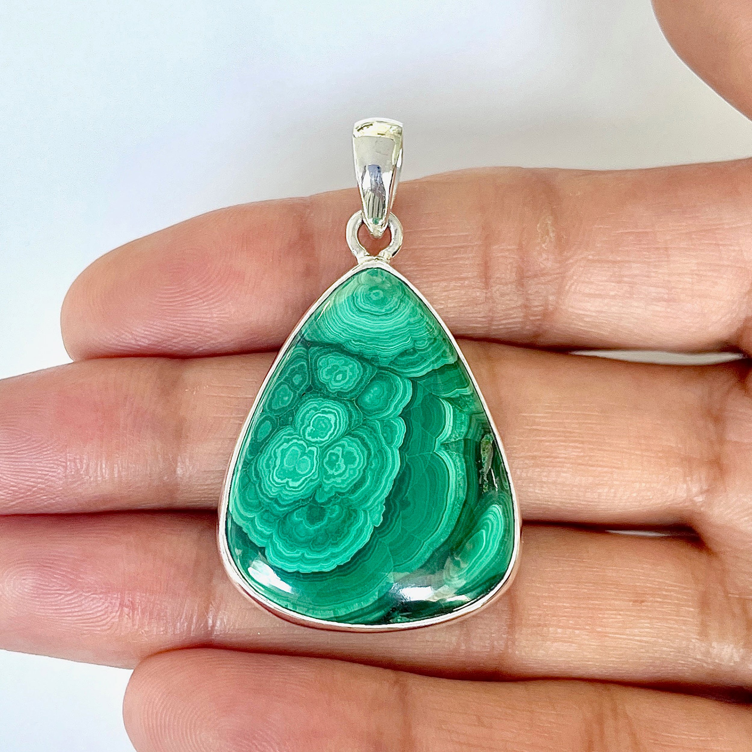 Malachite Pendant-(MLC-1-7)