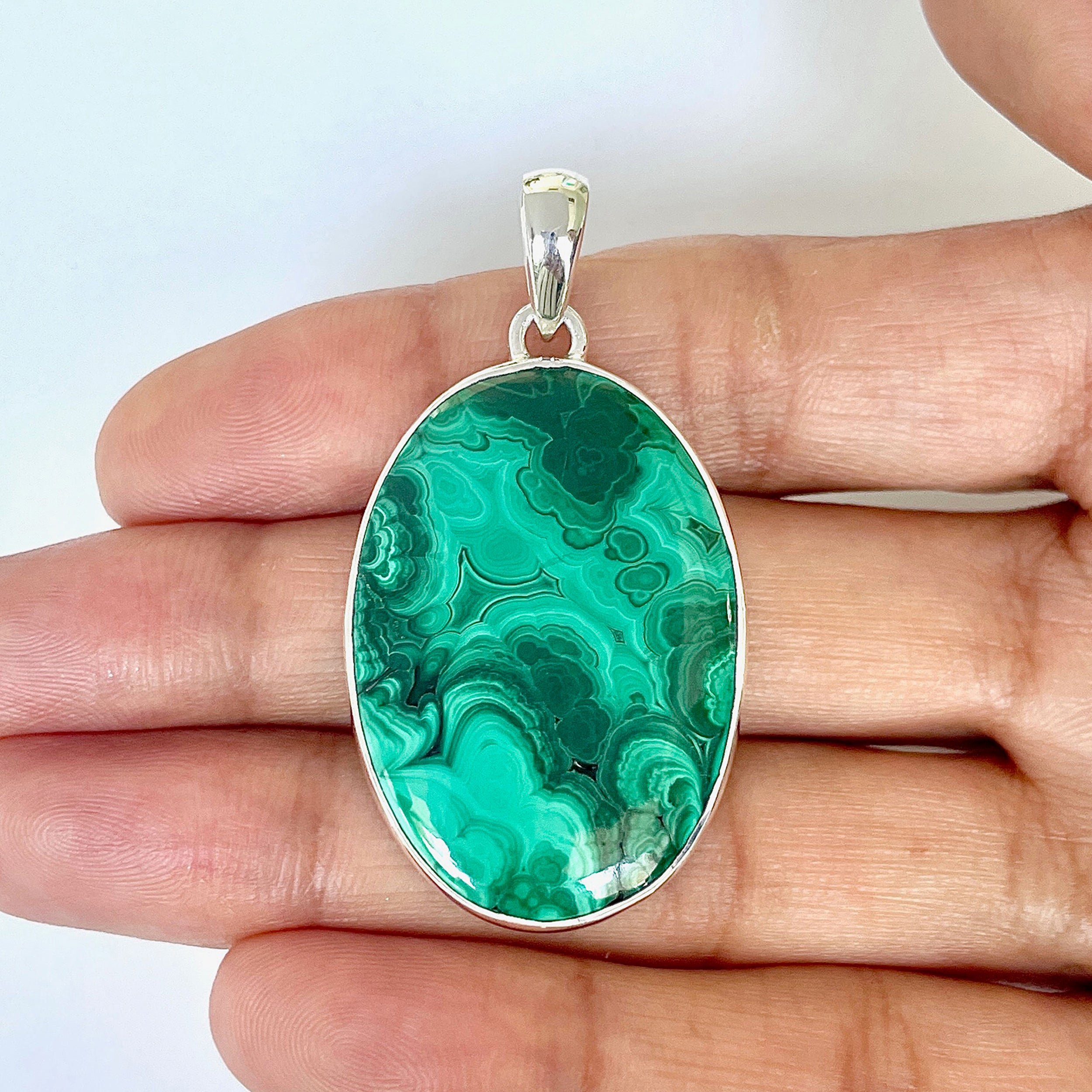 Malachite Pendant-(MLC-1-70)