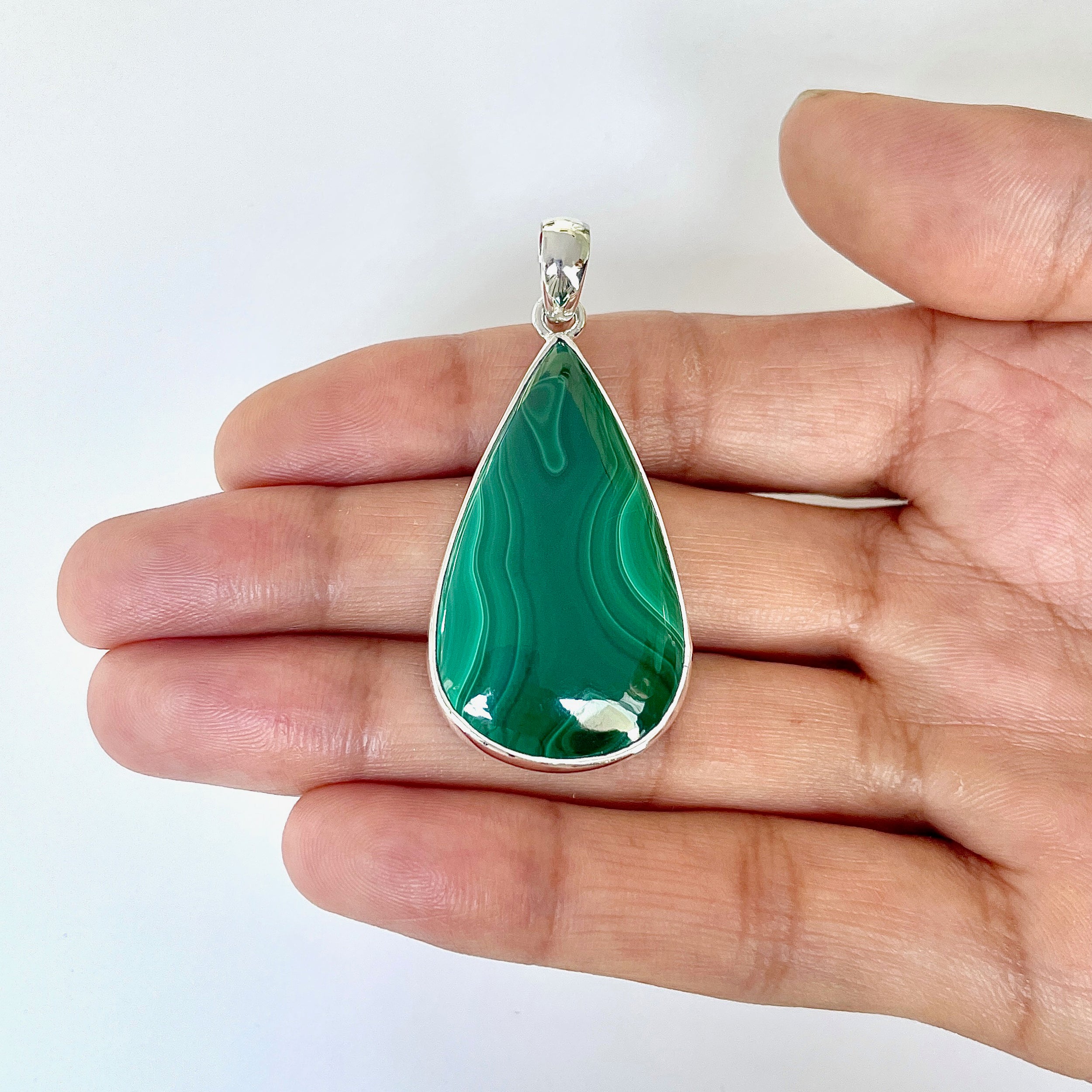 Malachite Pendant-(MLC-1-8)
