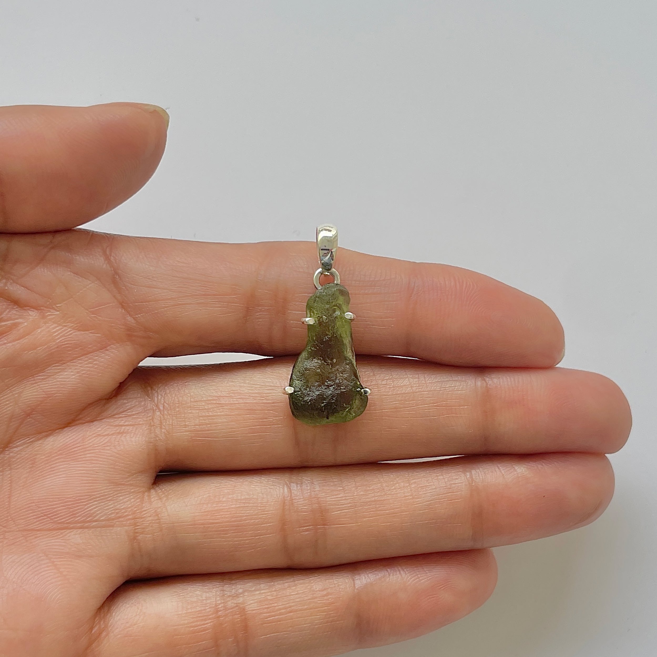 Moldavite Pendant-(MLD-1-10)