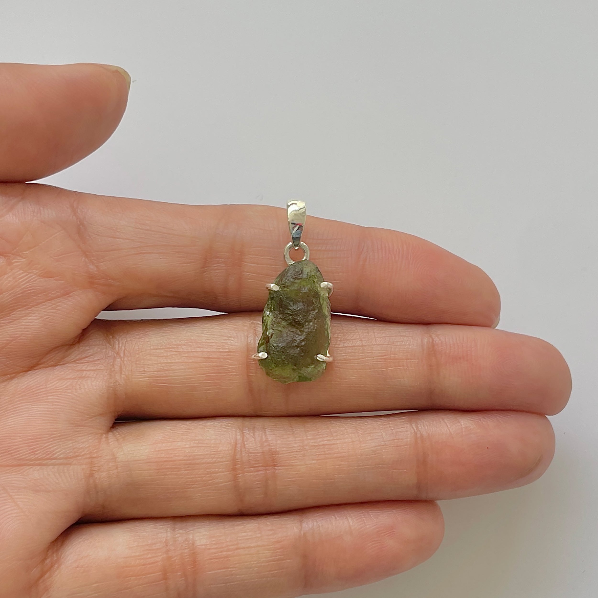 Moldavite Pendant-(MLD-1-15)