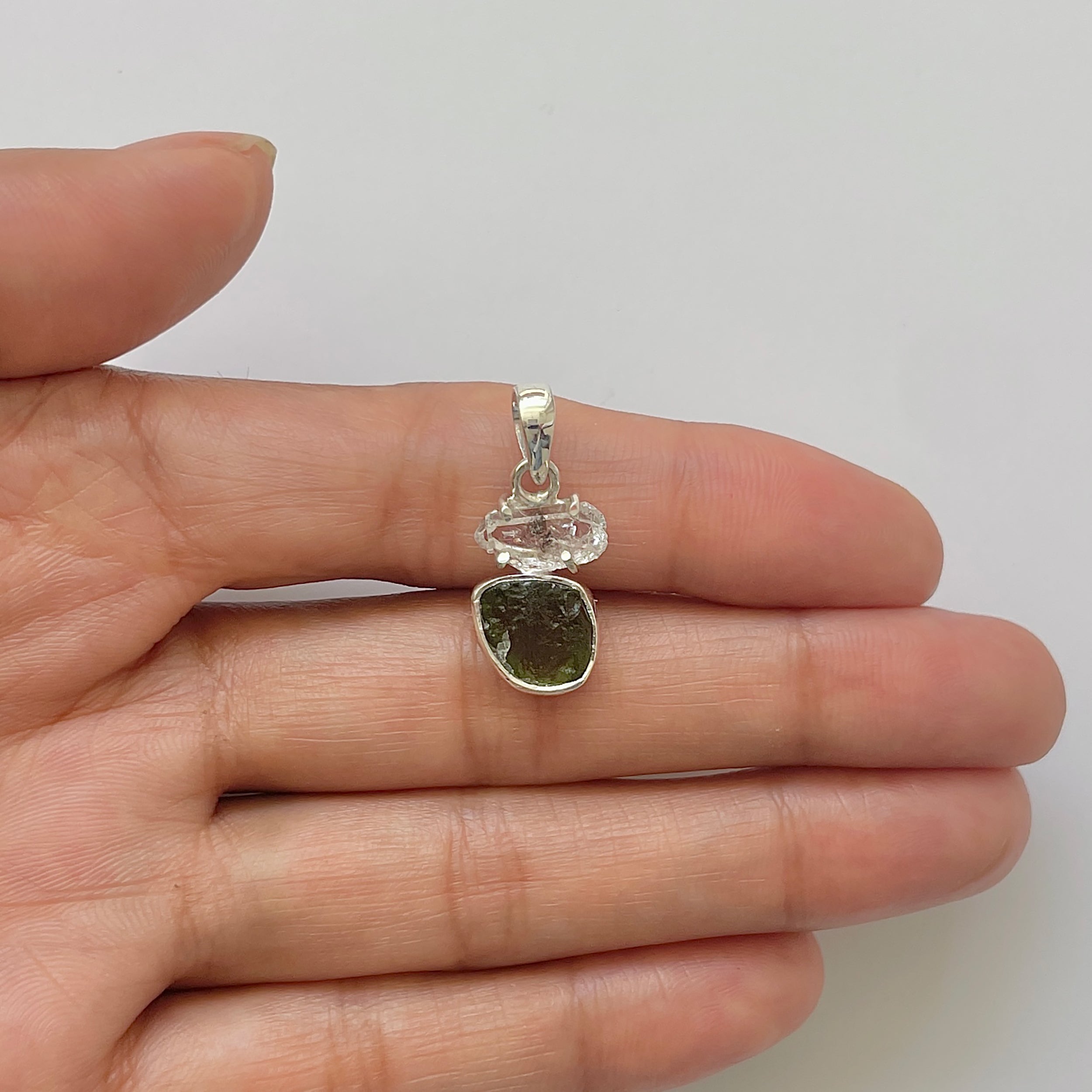 Moldavite Pendant-(MLD-1-21)