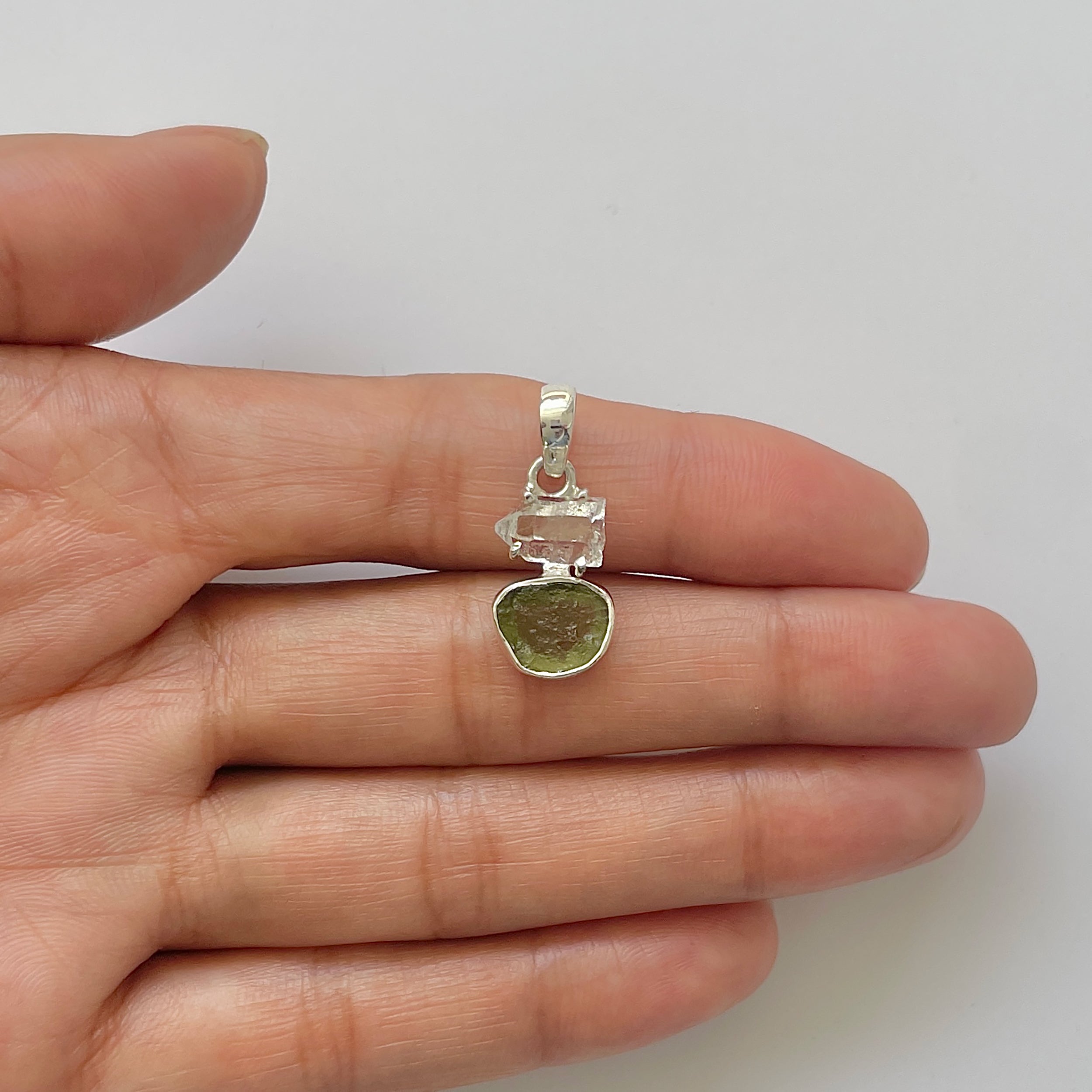 Moldavite Pendant-(MLD-1-25)