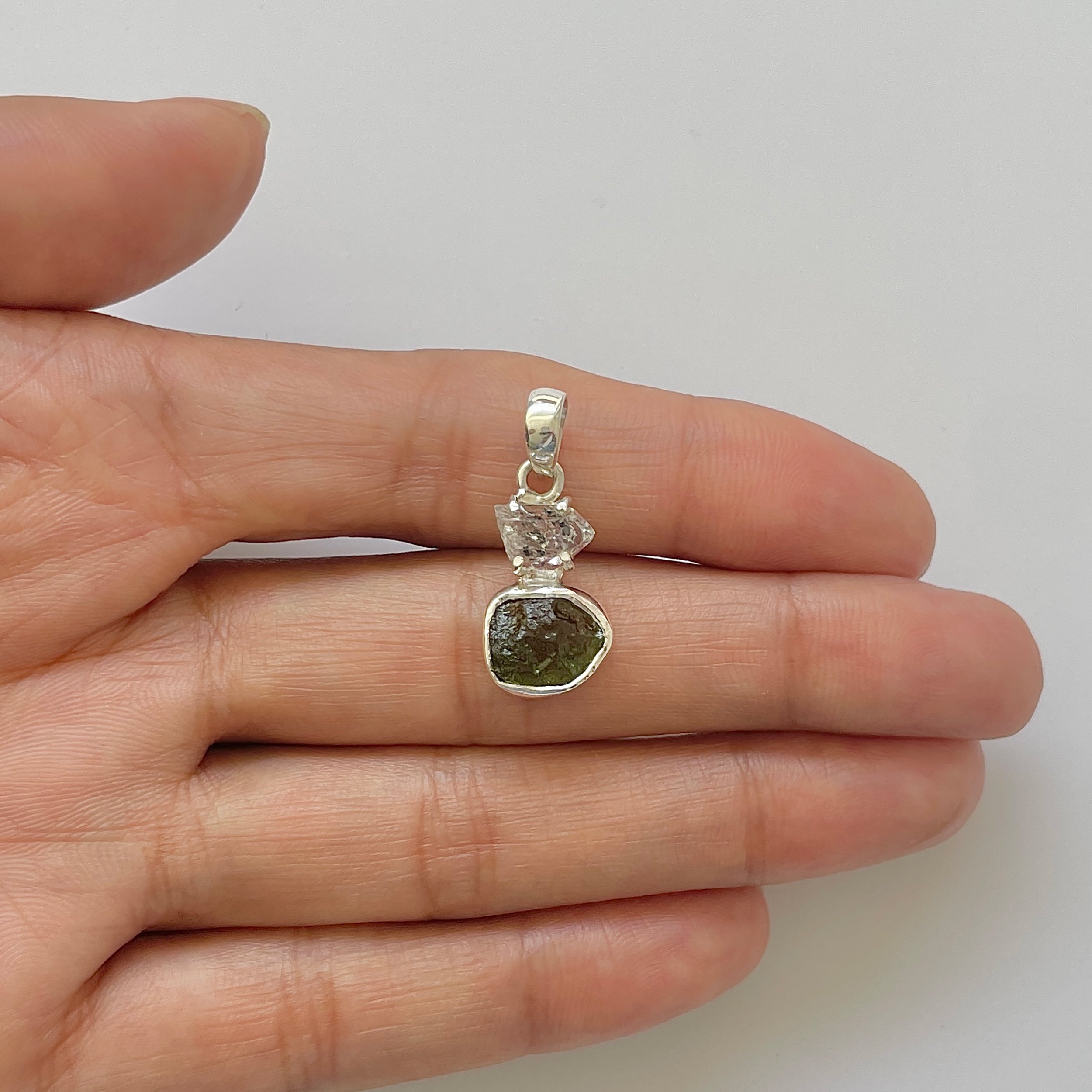 Moldavite Pendant-(MLD-1-26)
