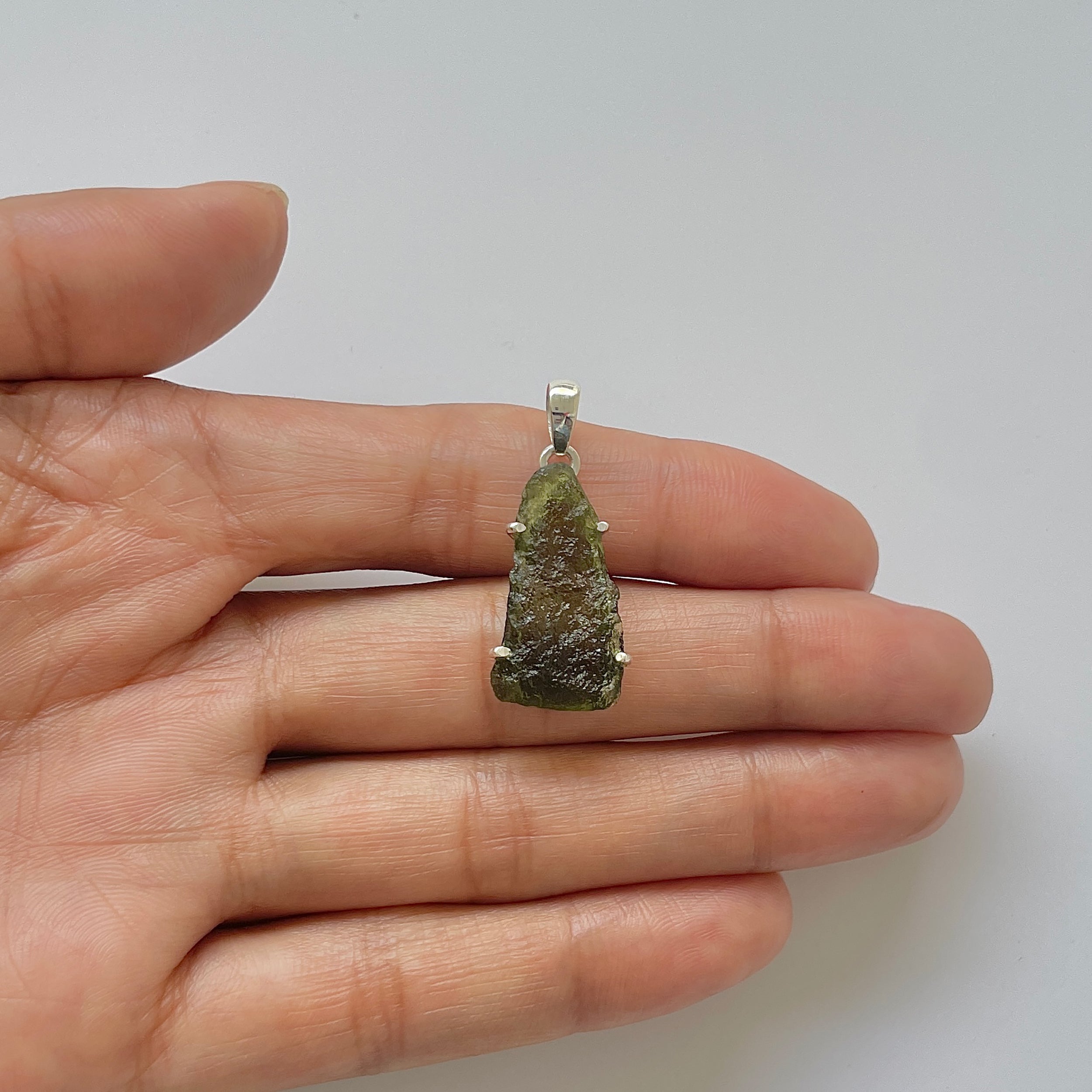 Moldavite Pendant-(MLD-1-28)
