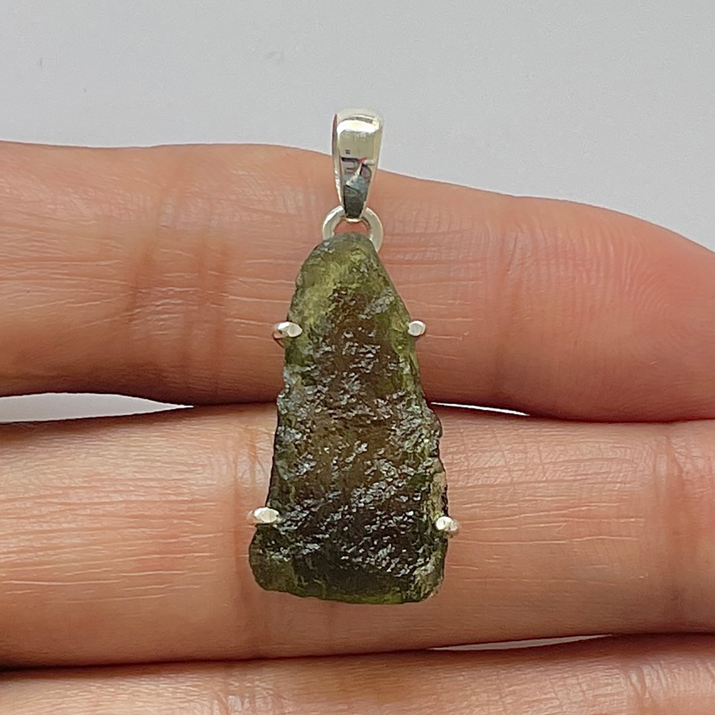 Moldavite Pendant-(MLD-1-28)