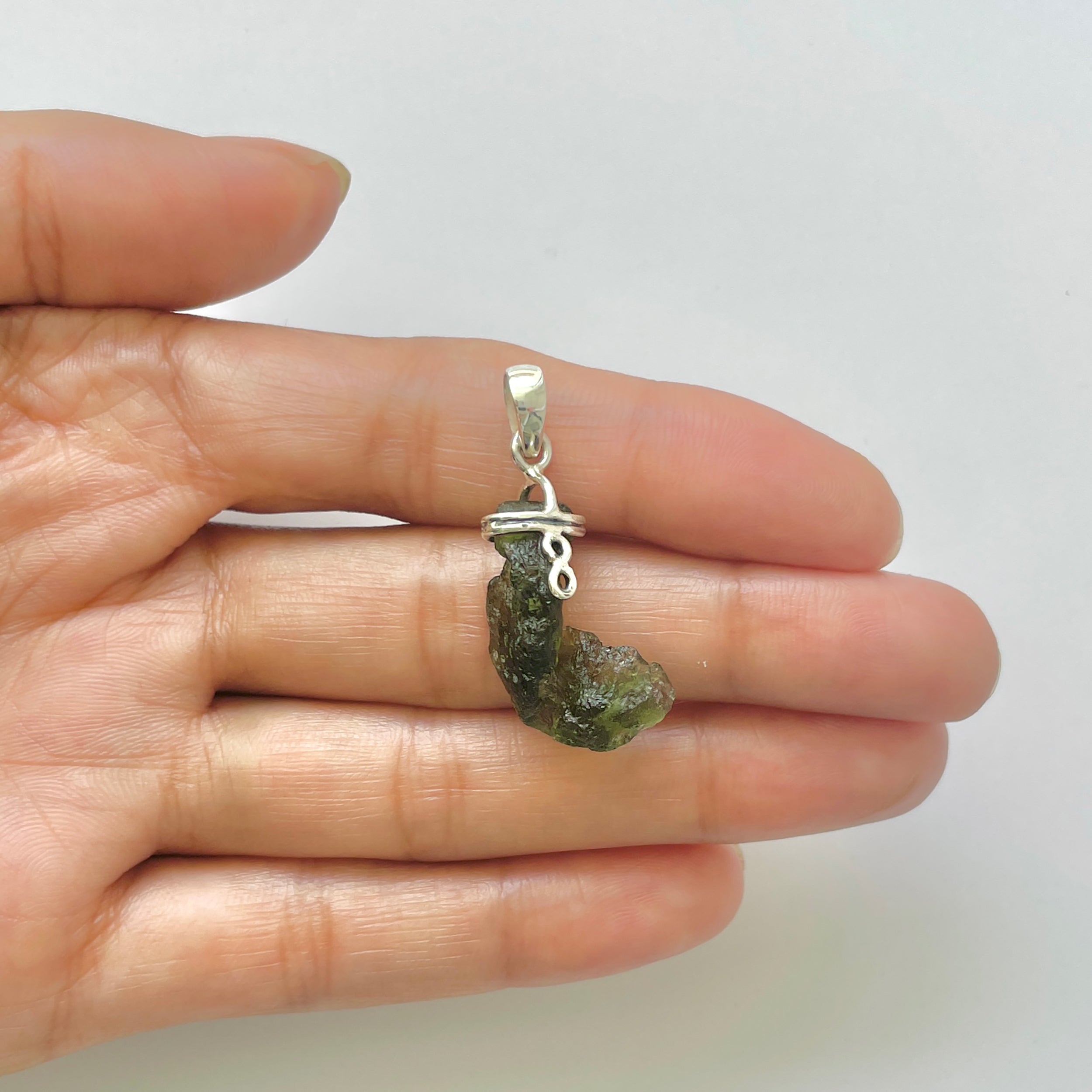 Moldavite Pendant-(MLD-1-3)