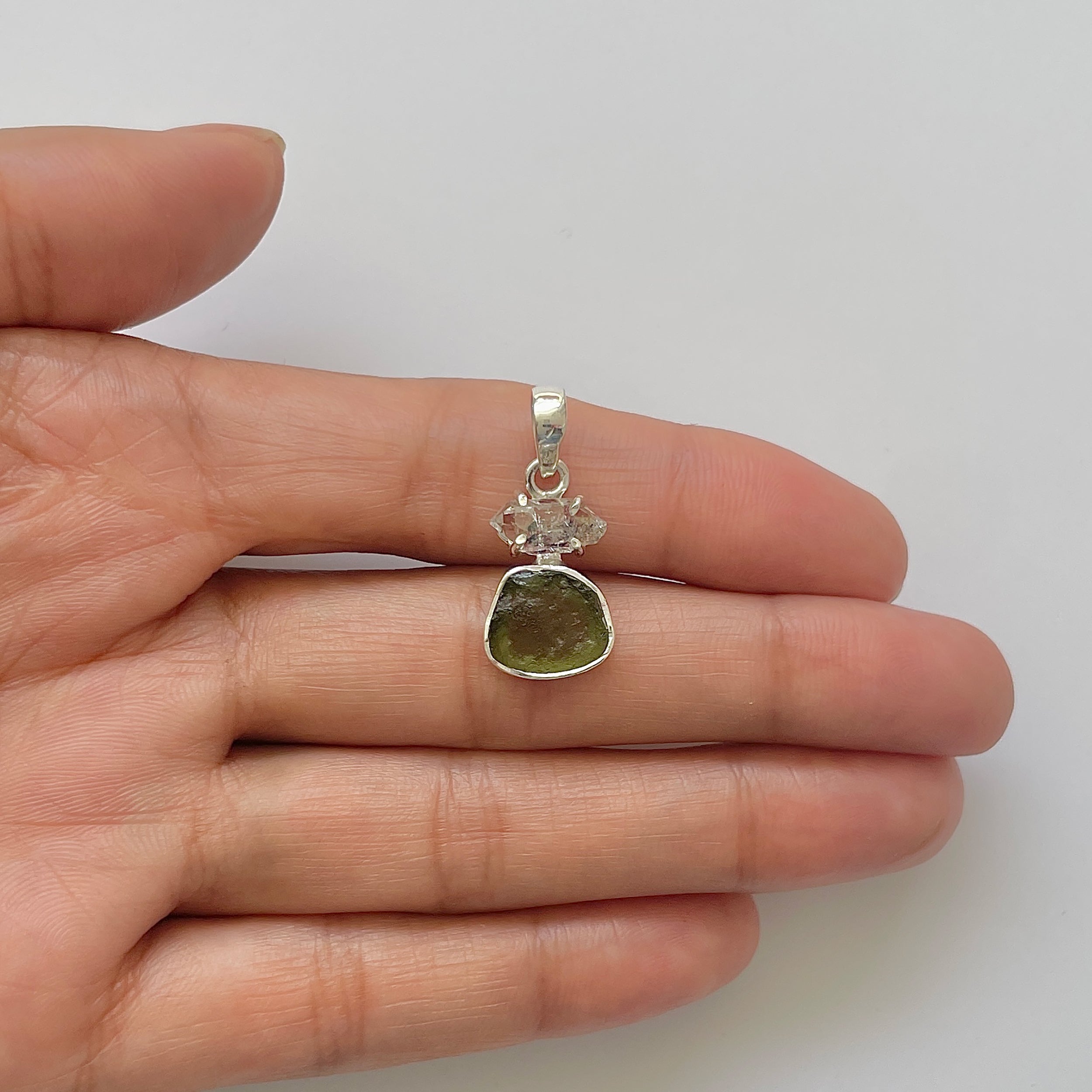 Moldavite Pendant-(MLD-1-30)