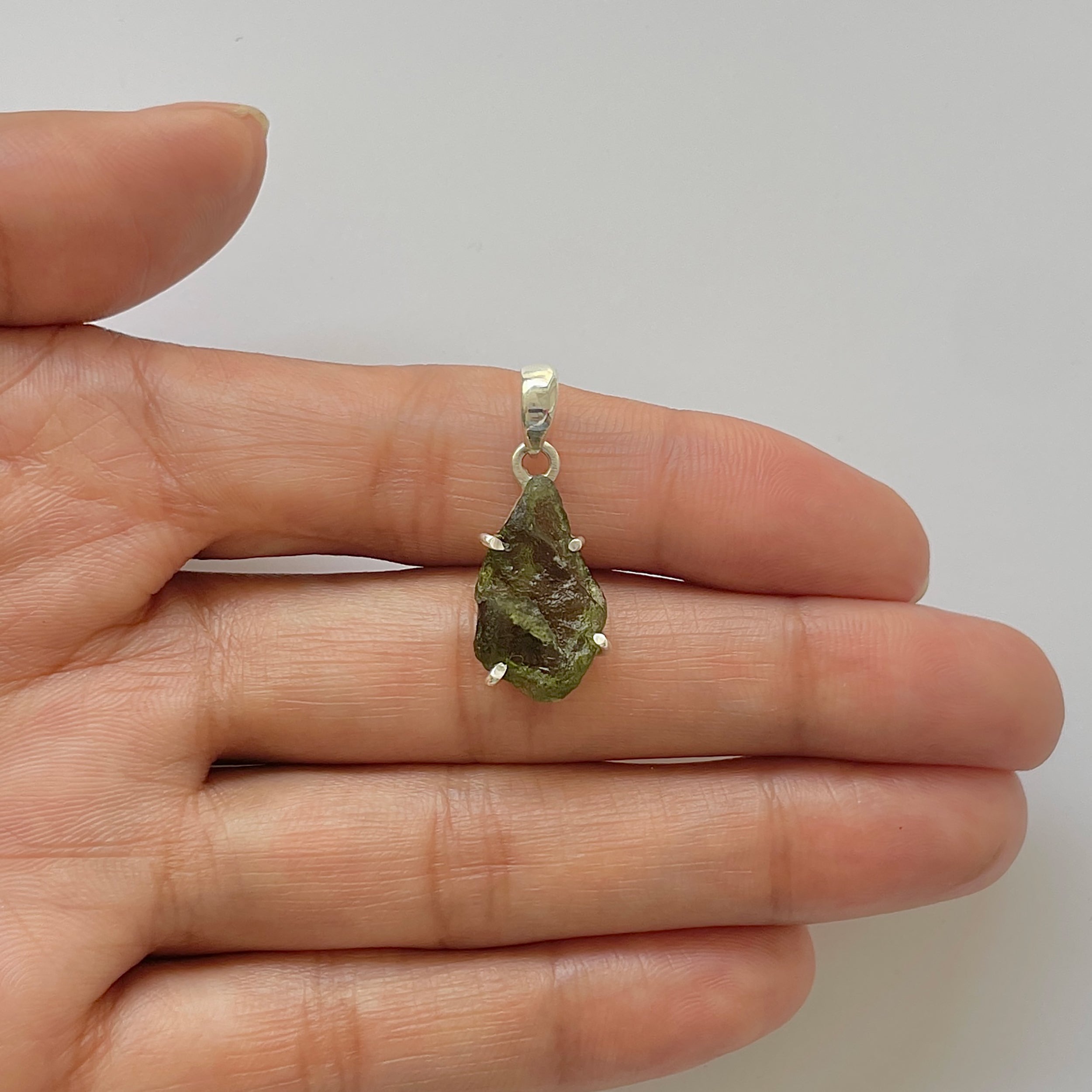 Moldavite Pendant-(MLD-1-4)