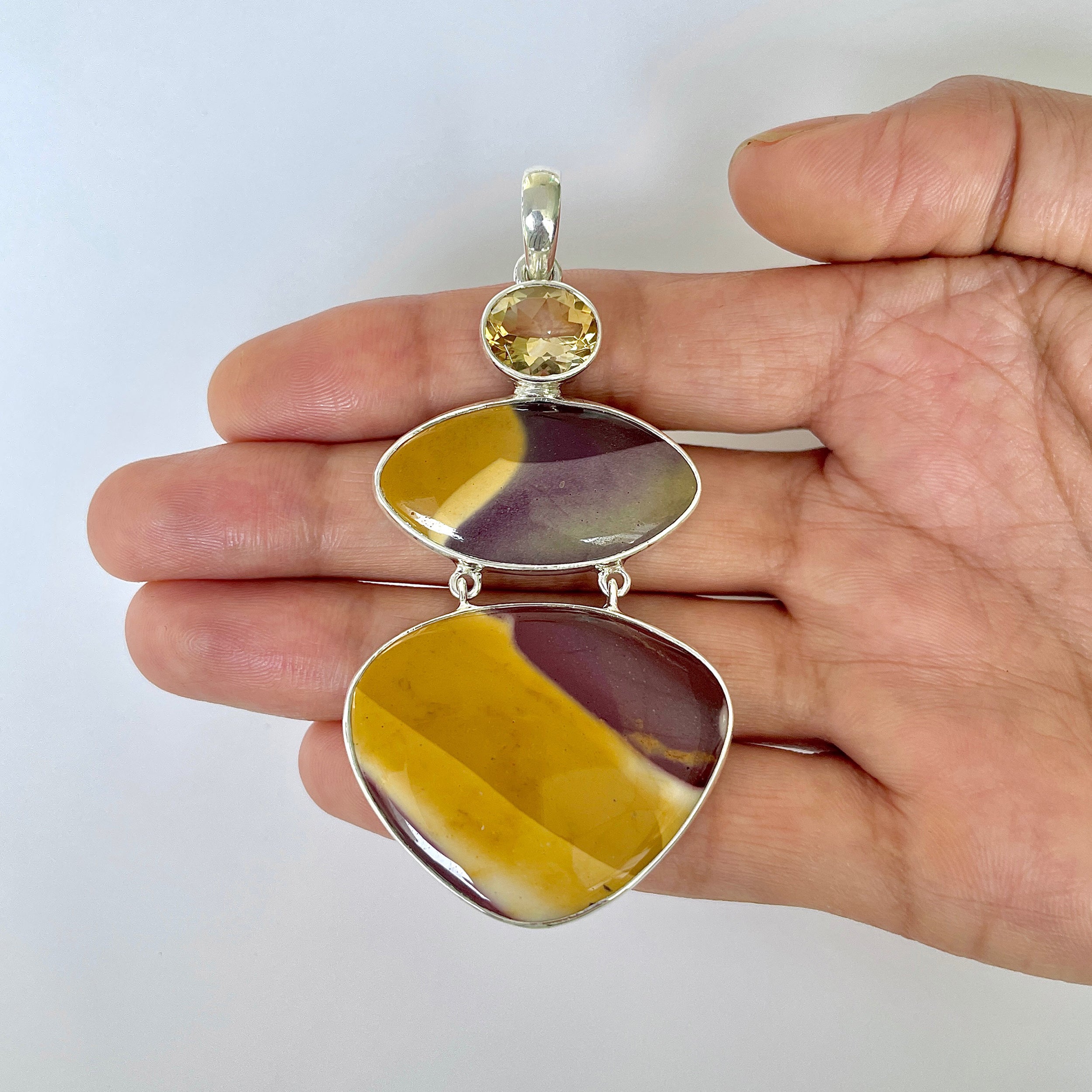 Mookaite Pendant-(MOK-1-11)