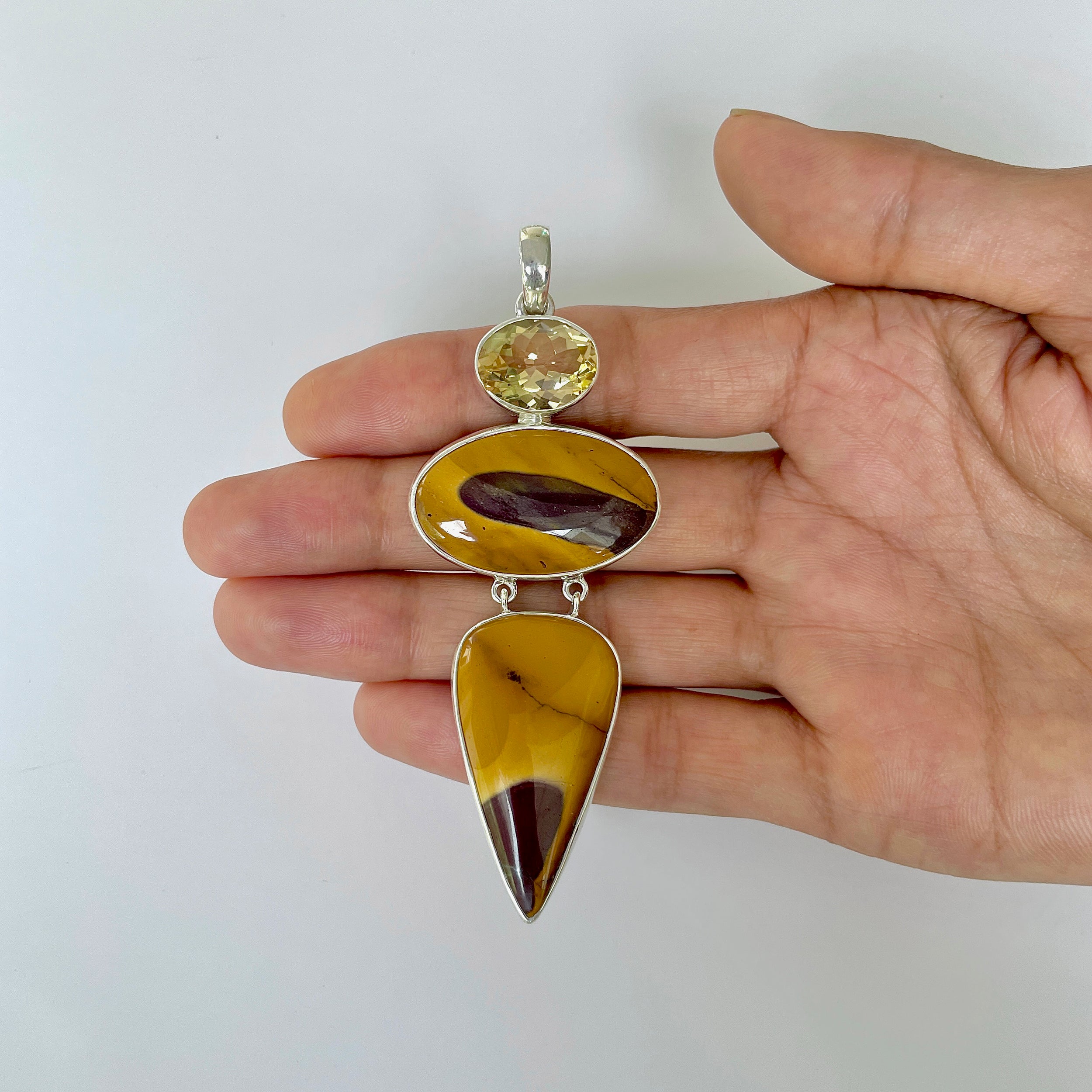 Mookaite Pendant-(MOK-1-13)
