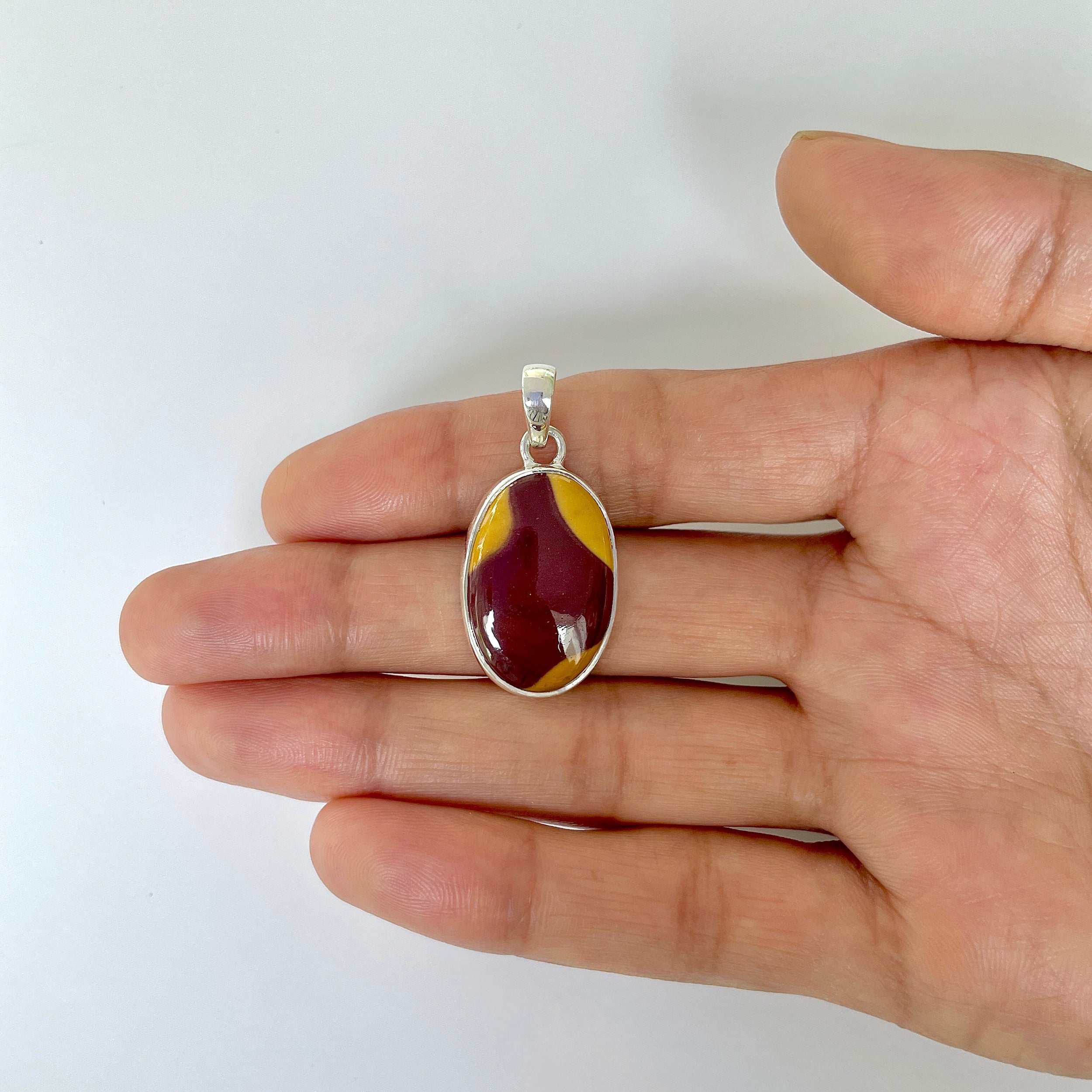 Mookaite Pendant-(MOK-1-22)