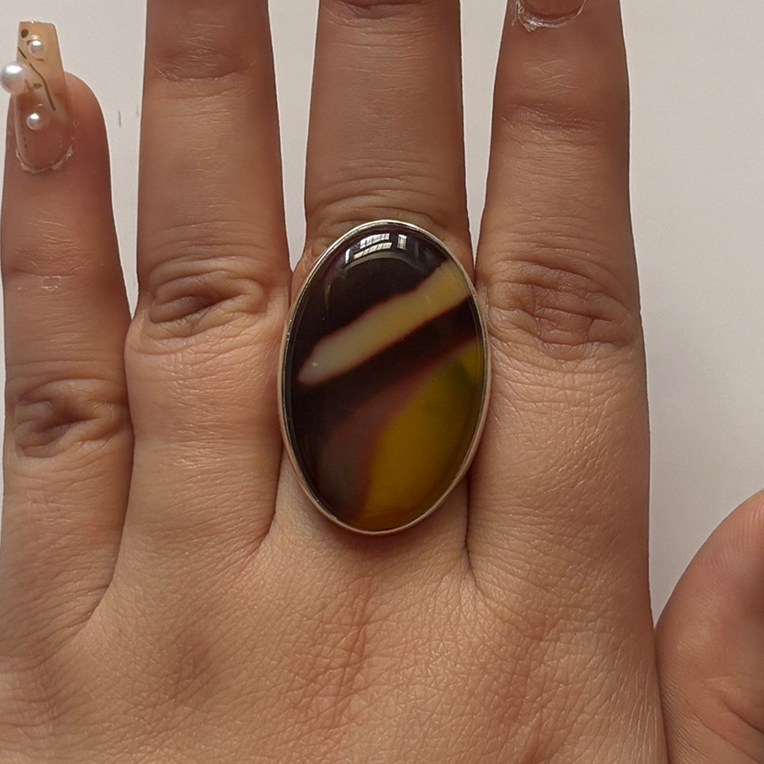 Mookaite Ring-(MOK-2-18)