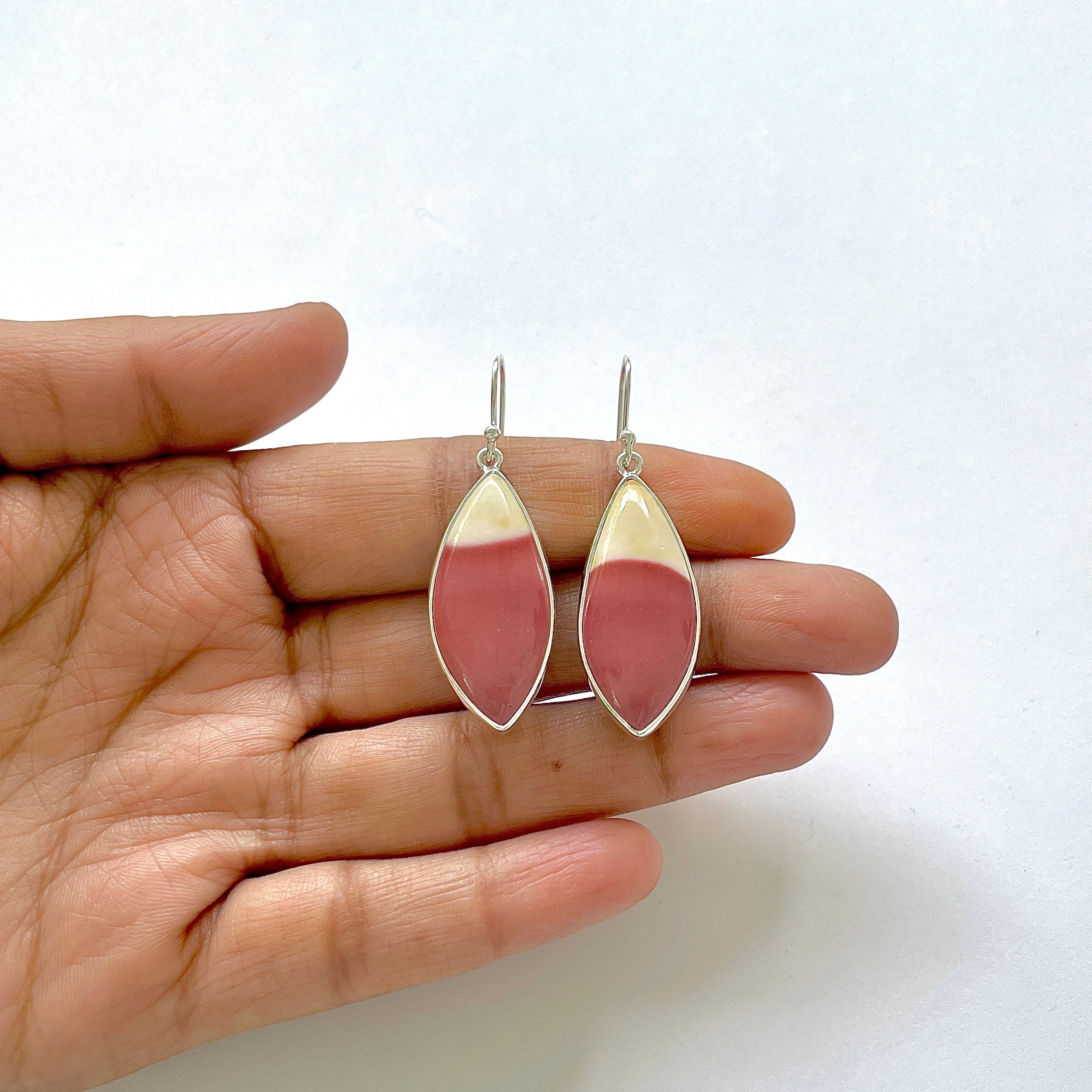 Mookaite Earring-(MOK-3-12)