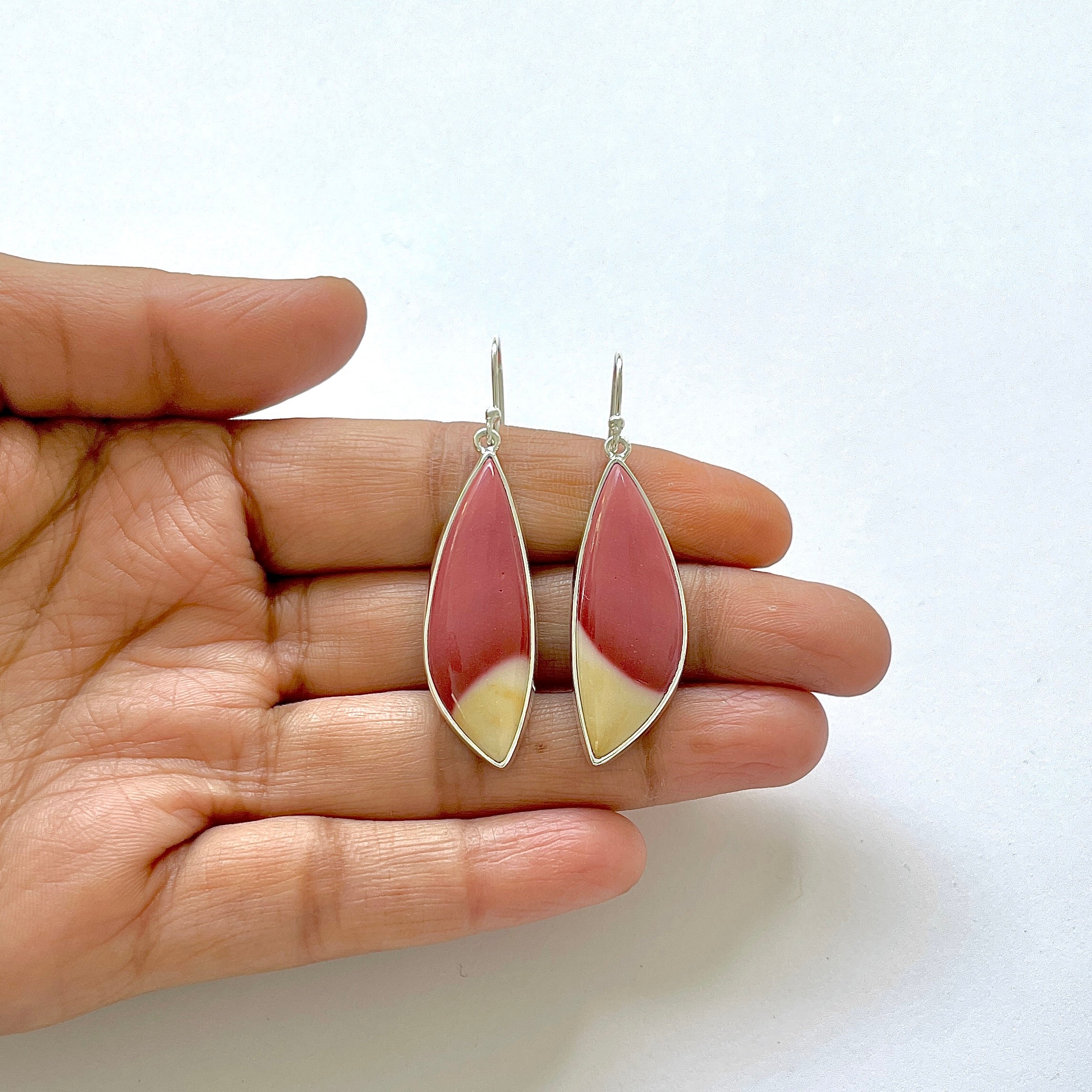 Mookaite Earring-(MOK-3-16)