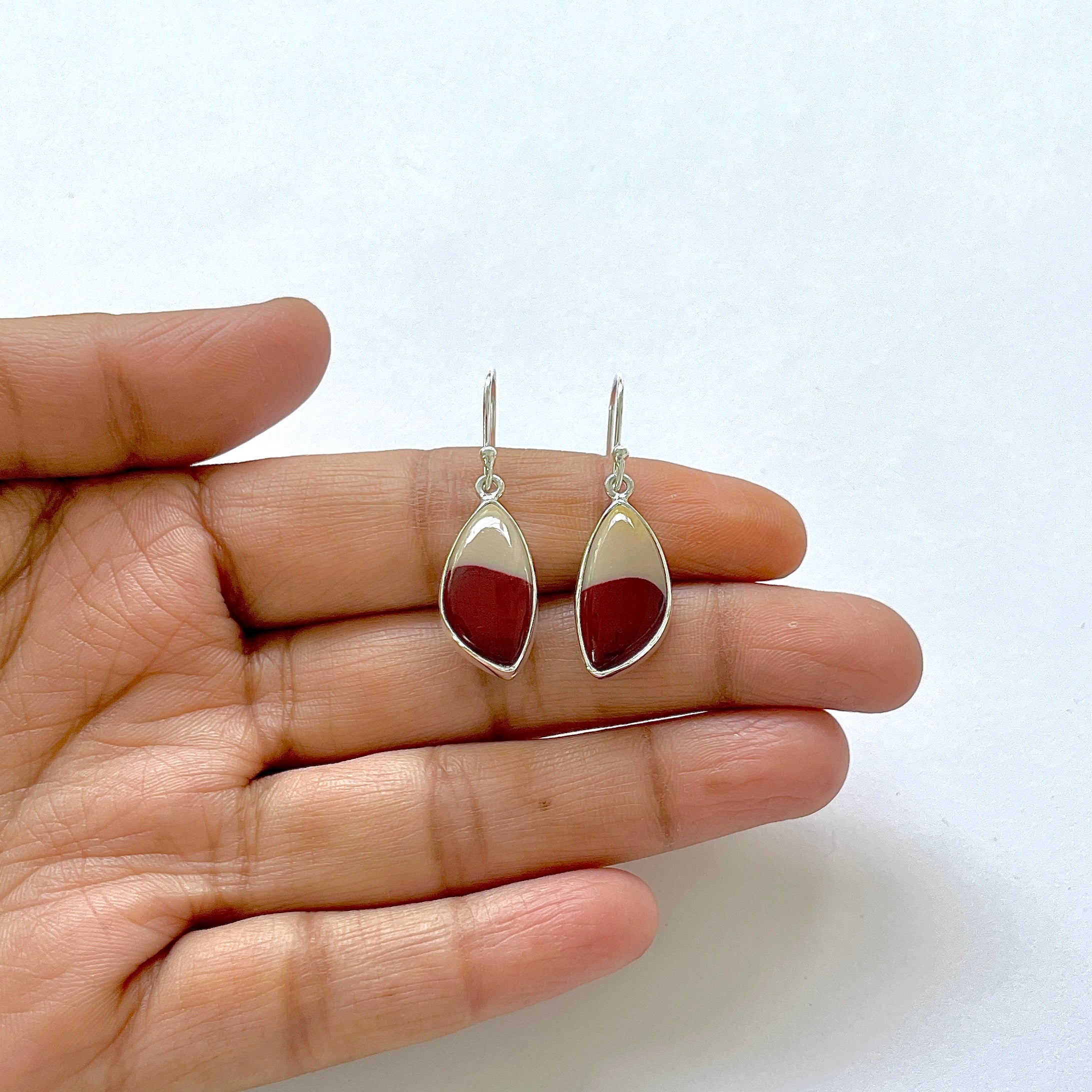 Mookaite Earring-(MOK-3-17)