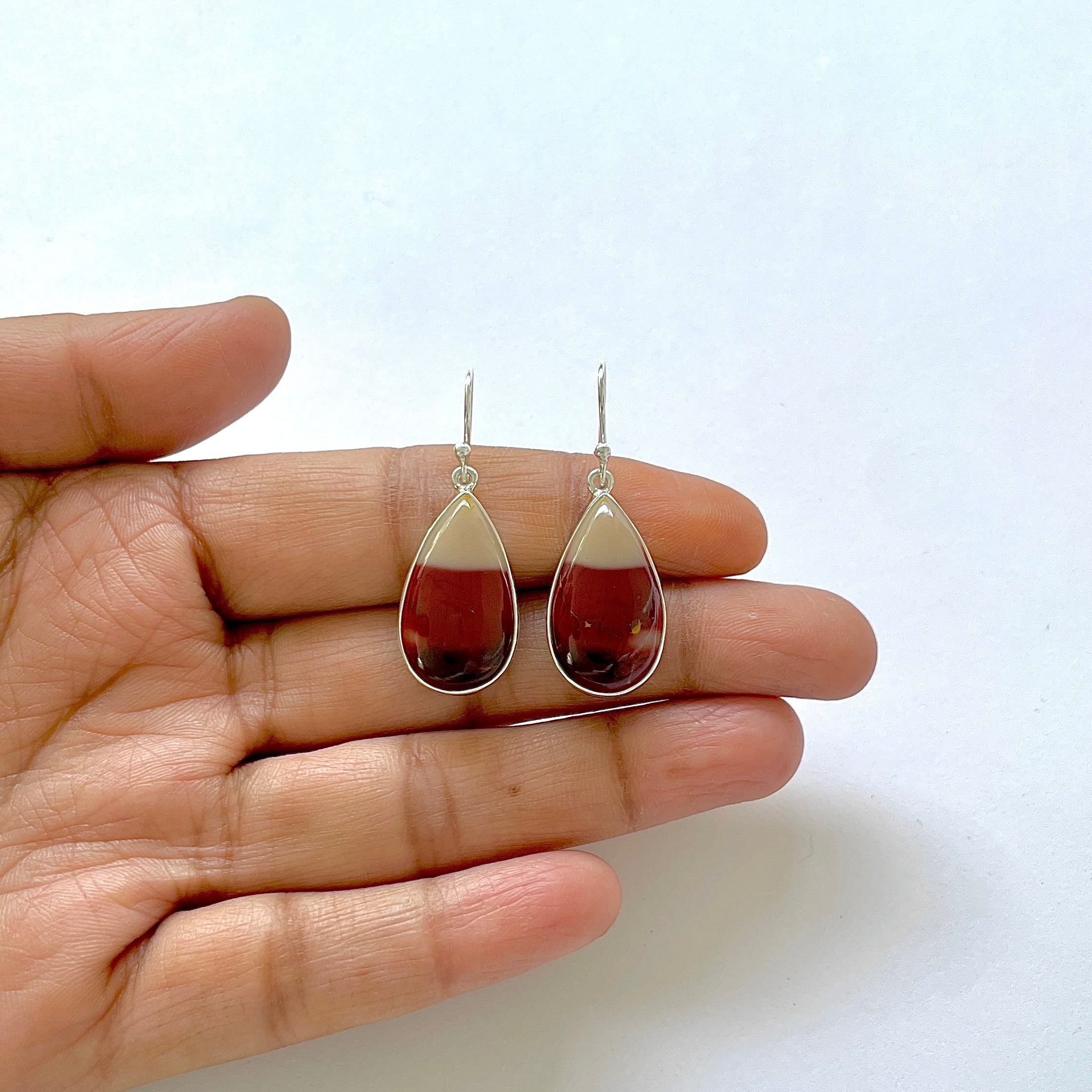 Mookaite Earring-(MOK-3-20)