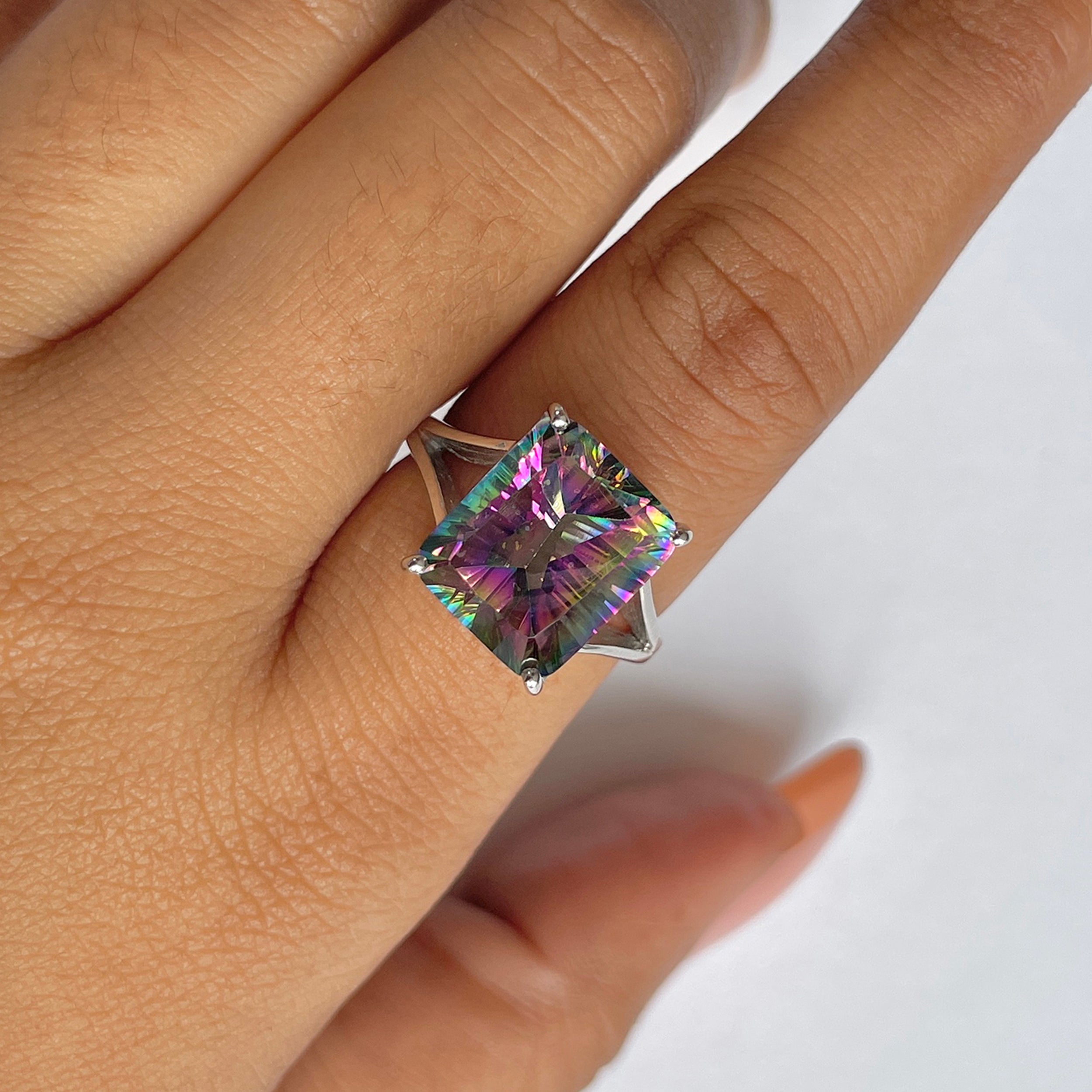 Mystic Topaz Ring-(MST-RDR-2118.)