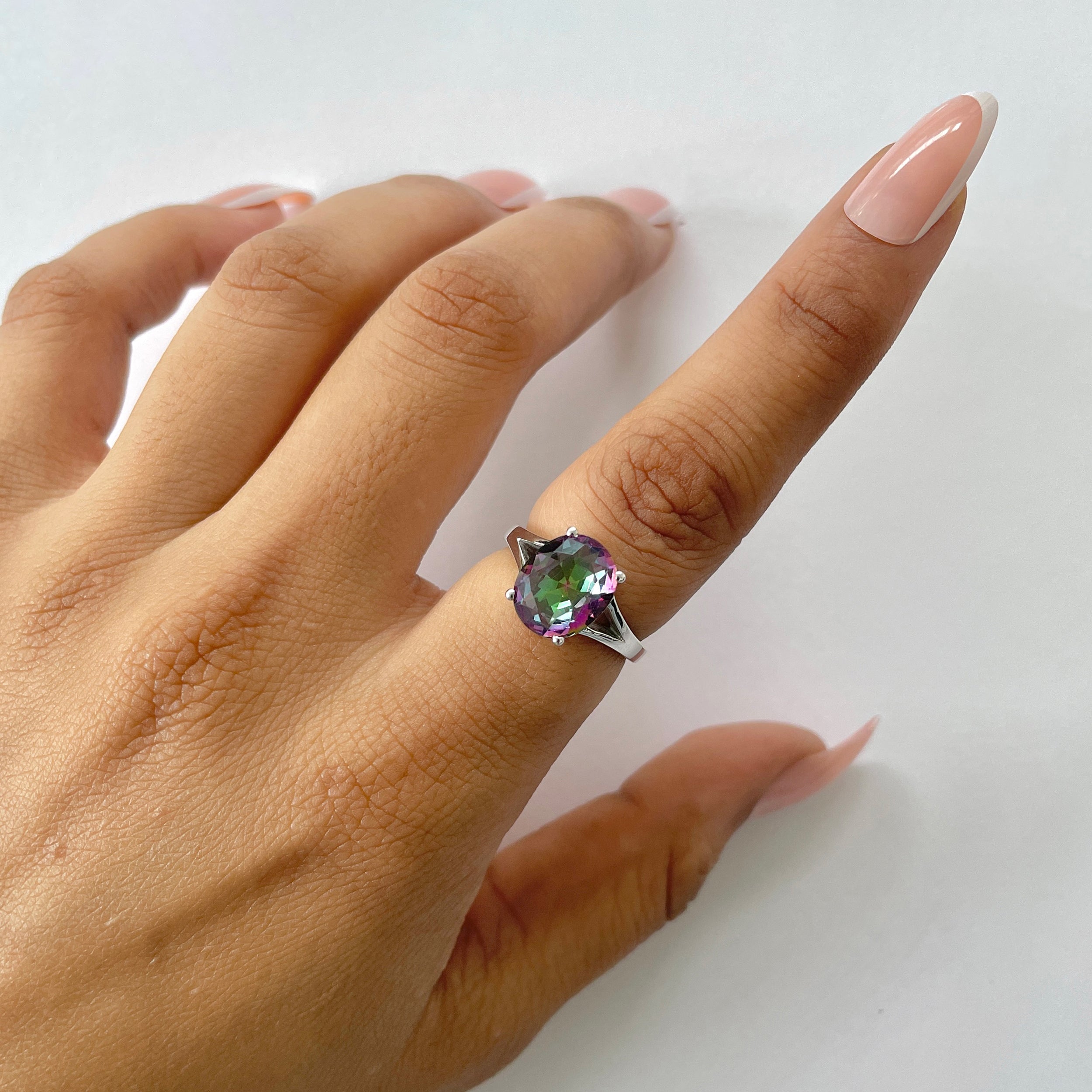 Mystic Topaz Ring-(MST-RDR-2120.)