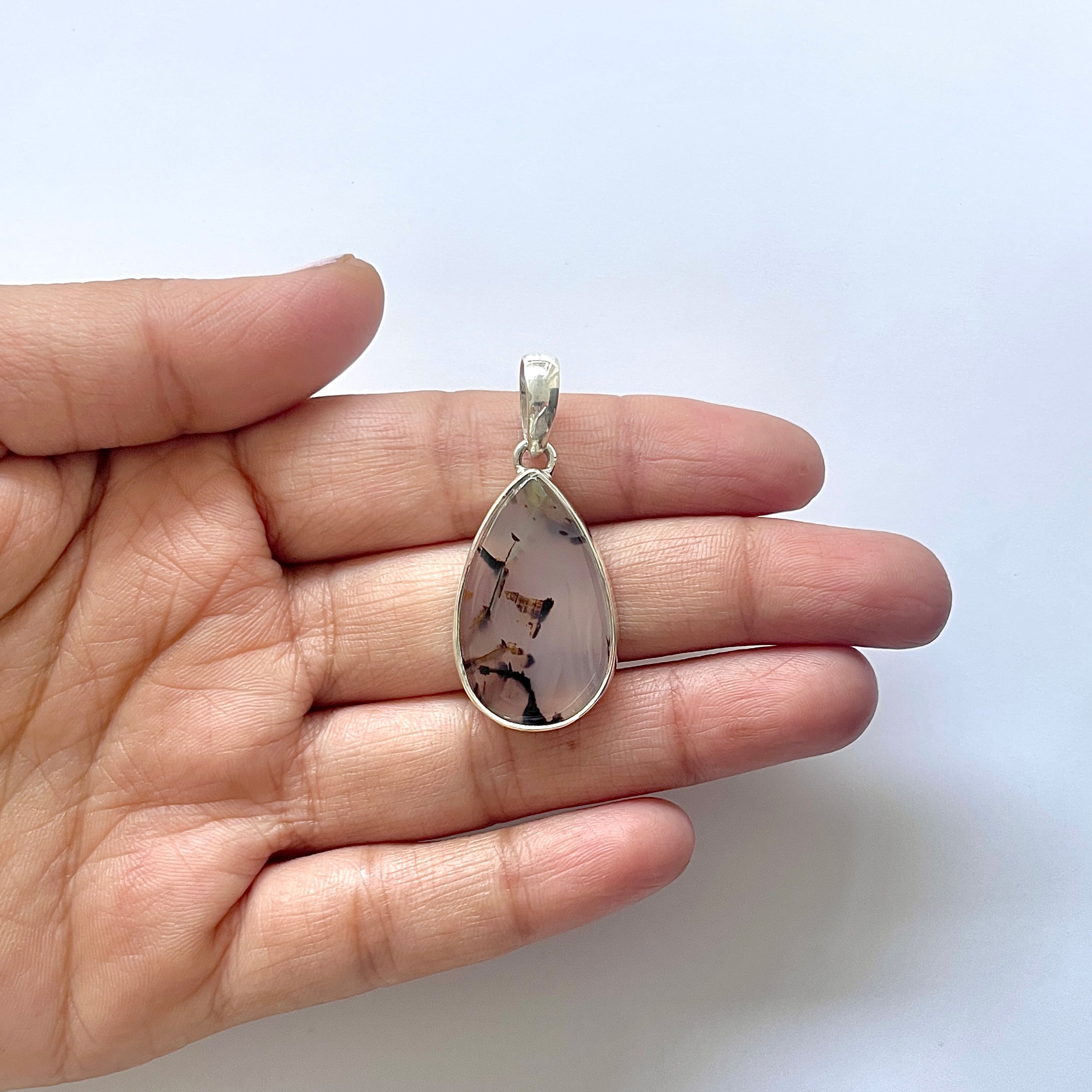 Montana Agate Pendant-(MTA-1-11)