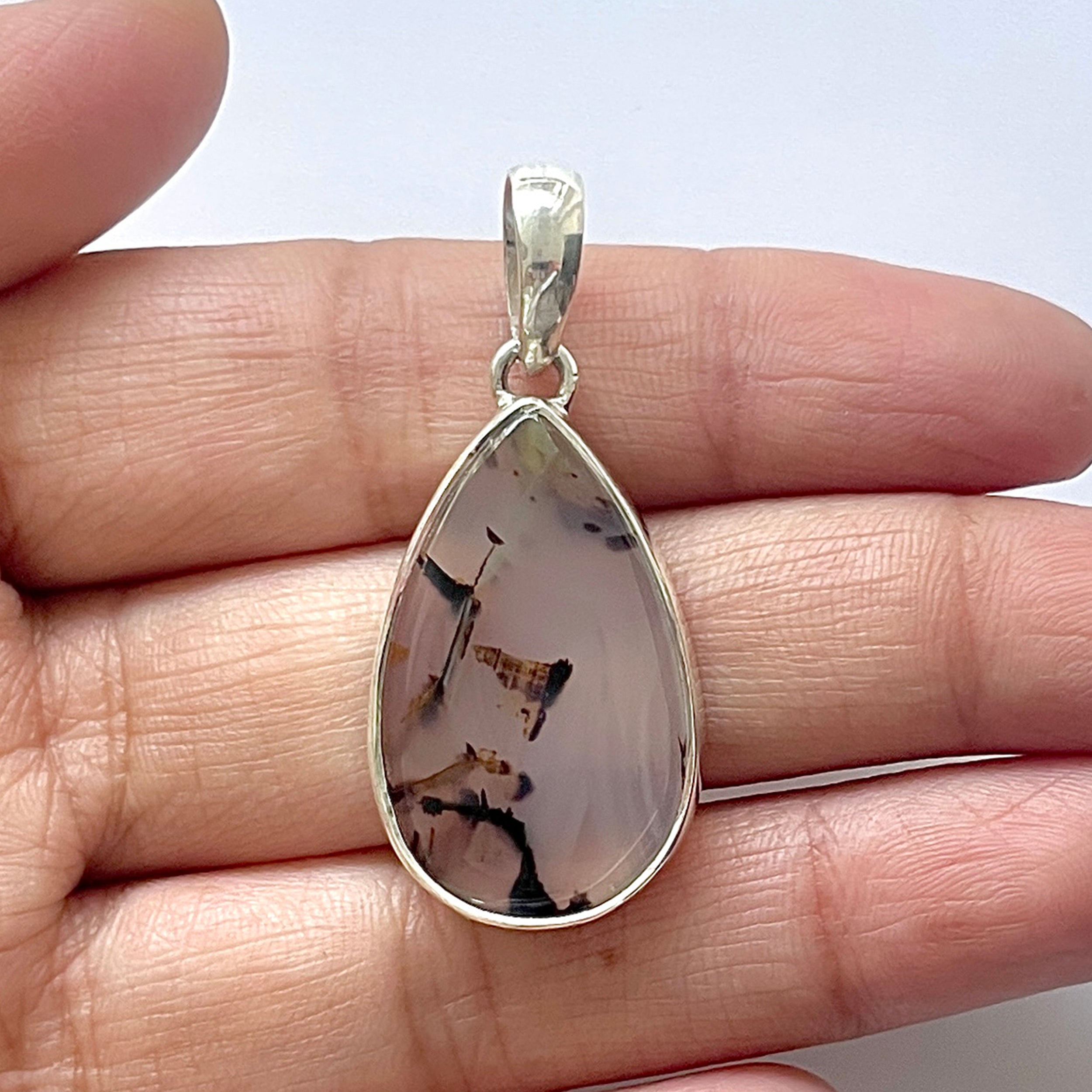 Montana Agate Pendant-(MTA-1-11)