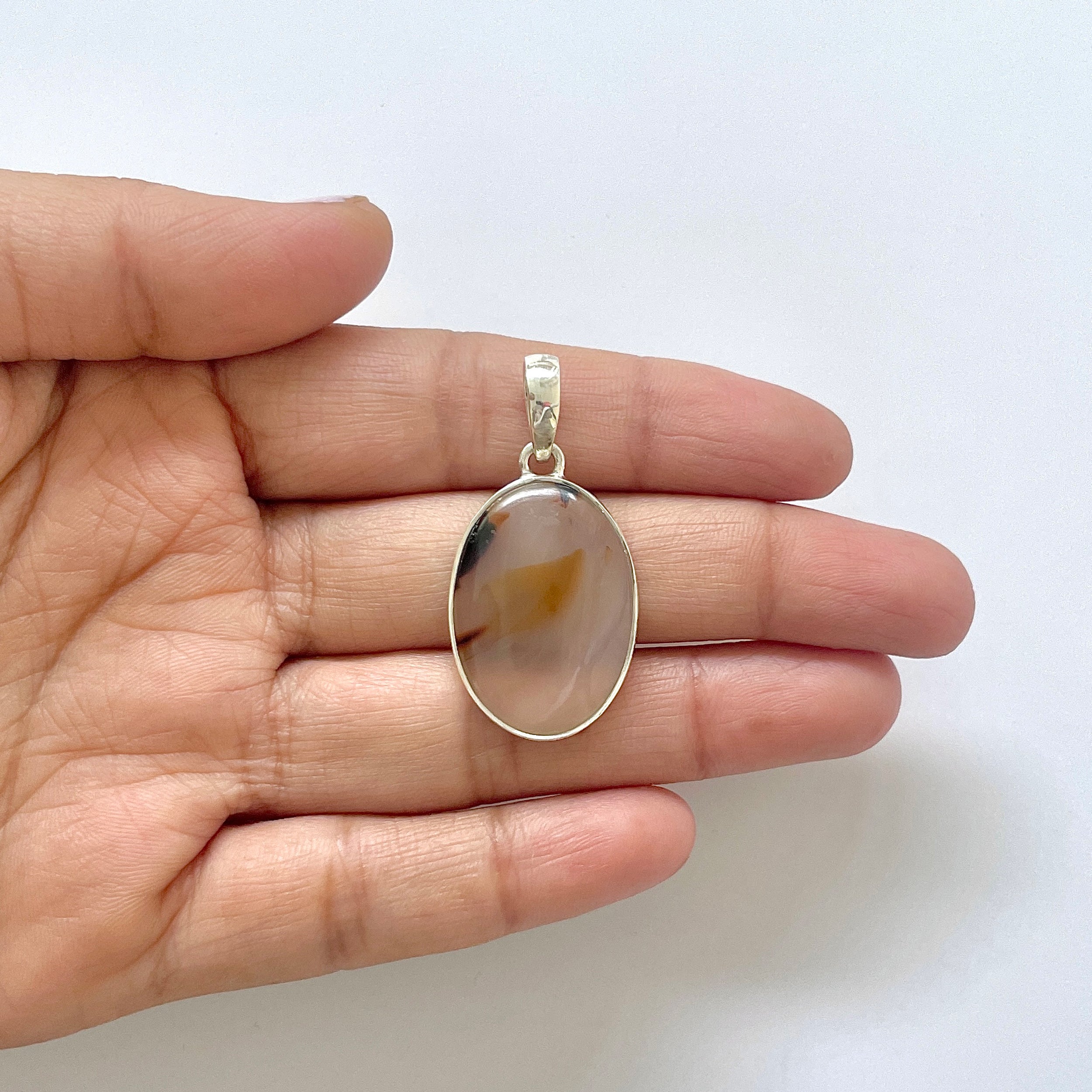 Montana Agate Pendant-(MTA-1-19)