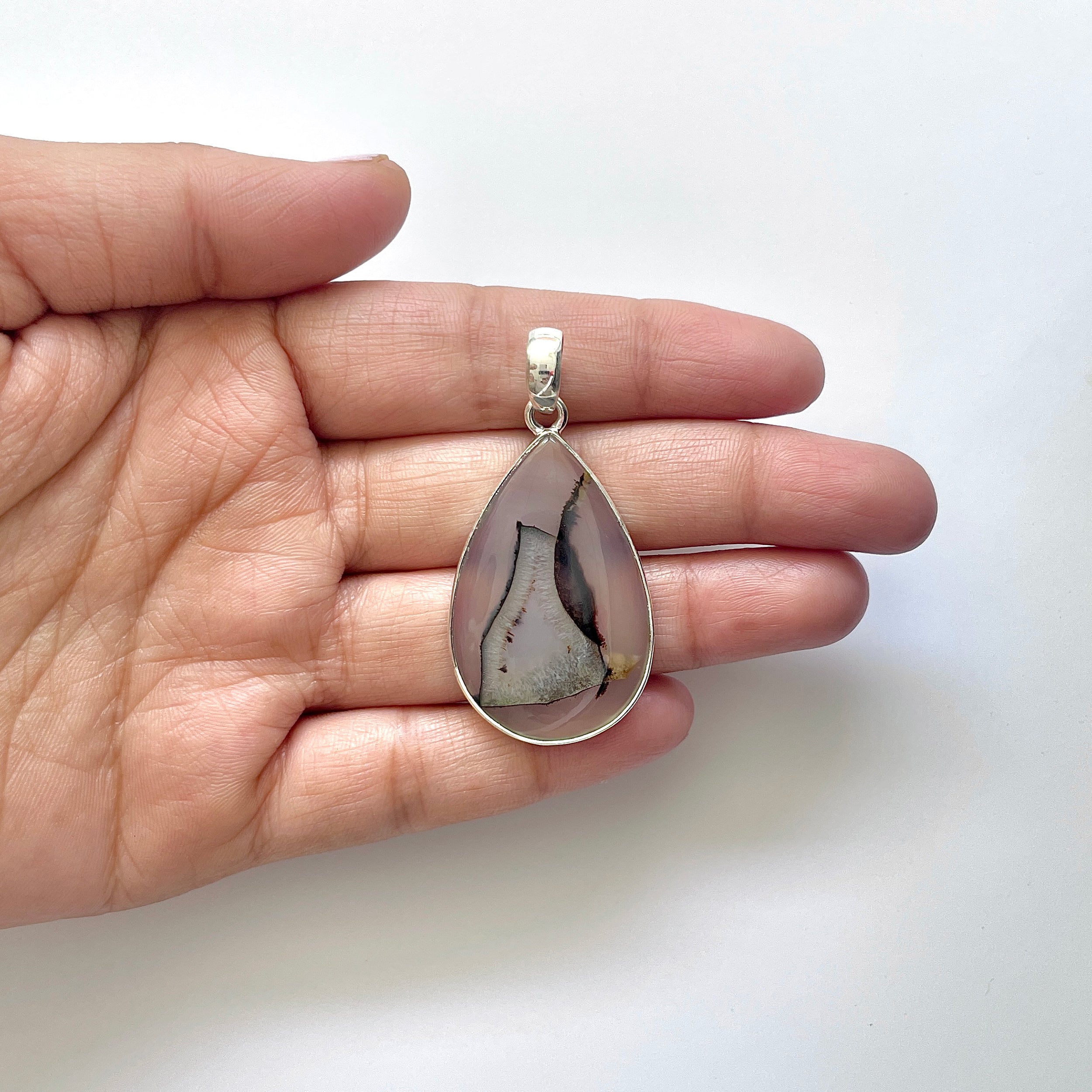Montana Agate Pendant-(MTA-1-32)