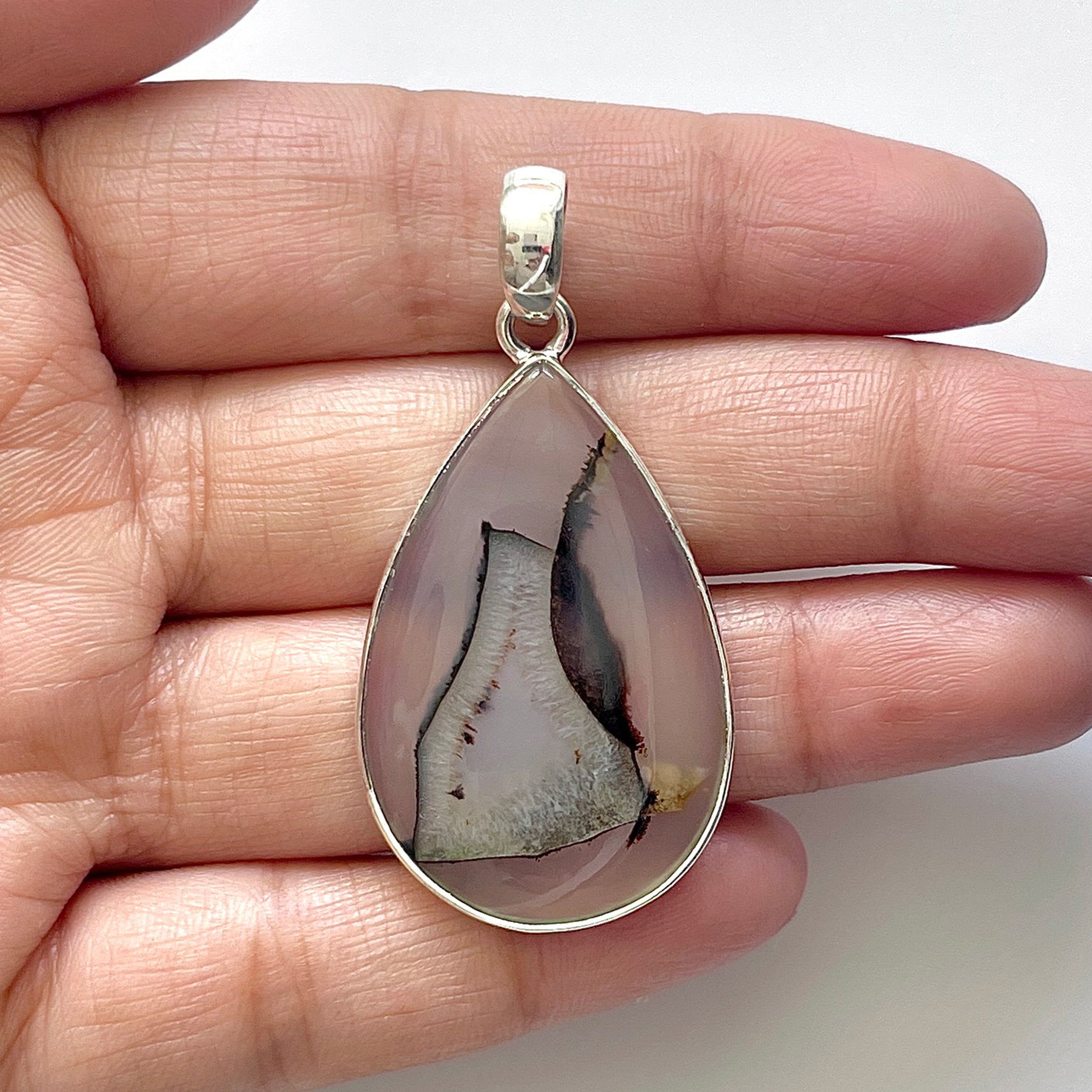 Montana Agate Pendant-(MTA-1-32)