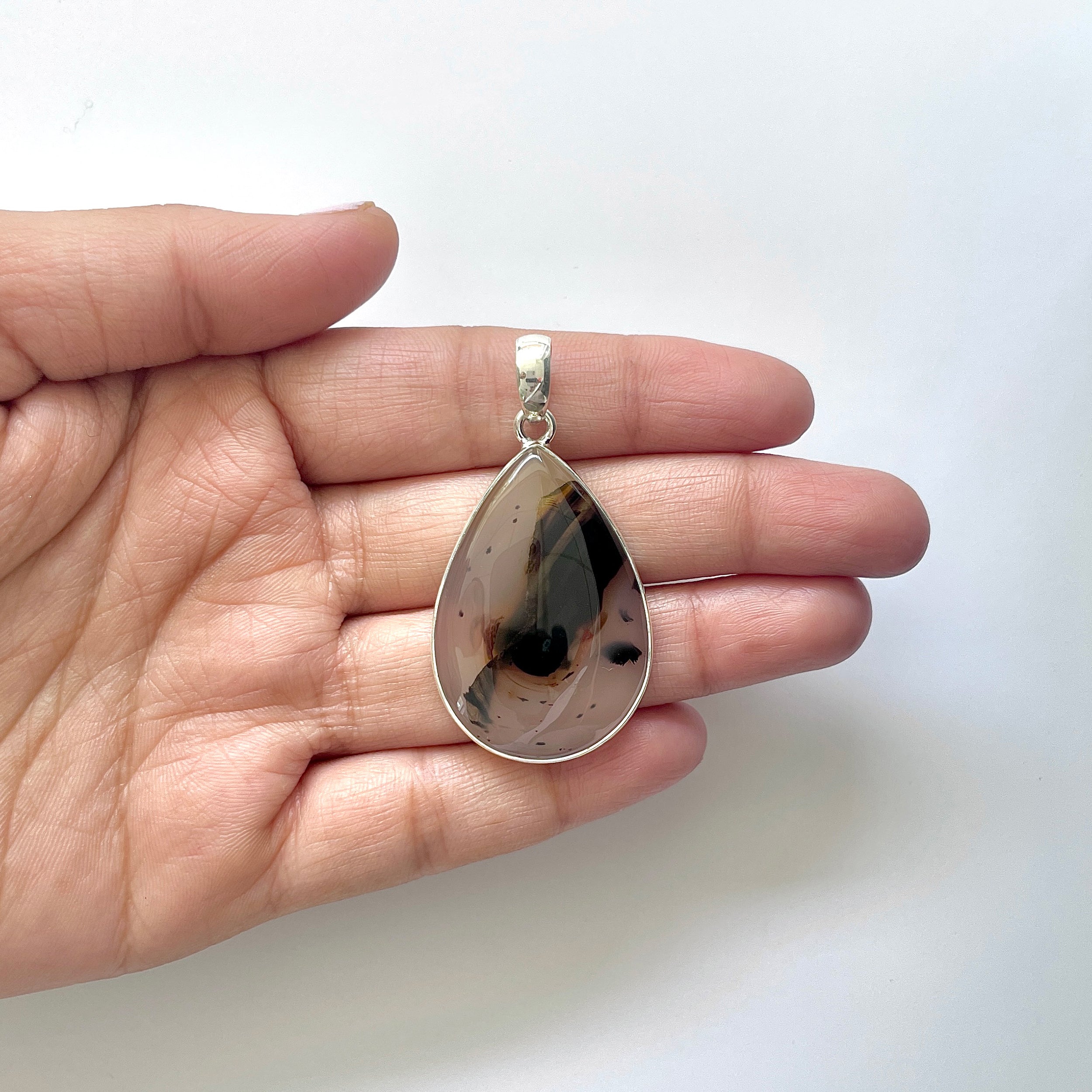 Montana Agate Pendant-(MTA-1-52)