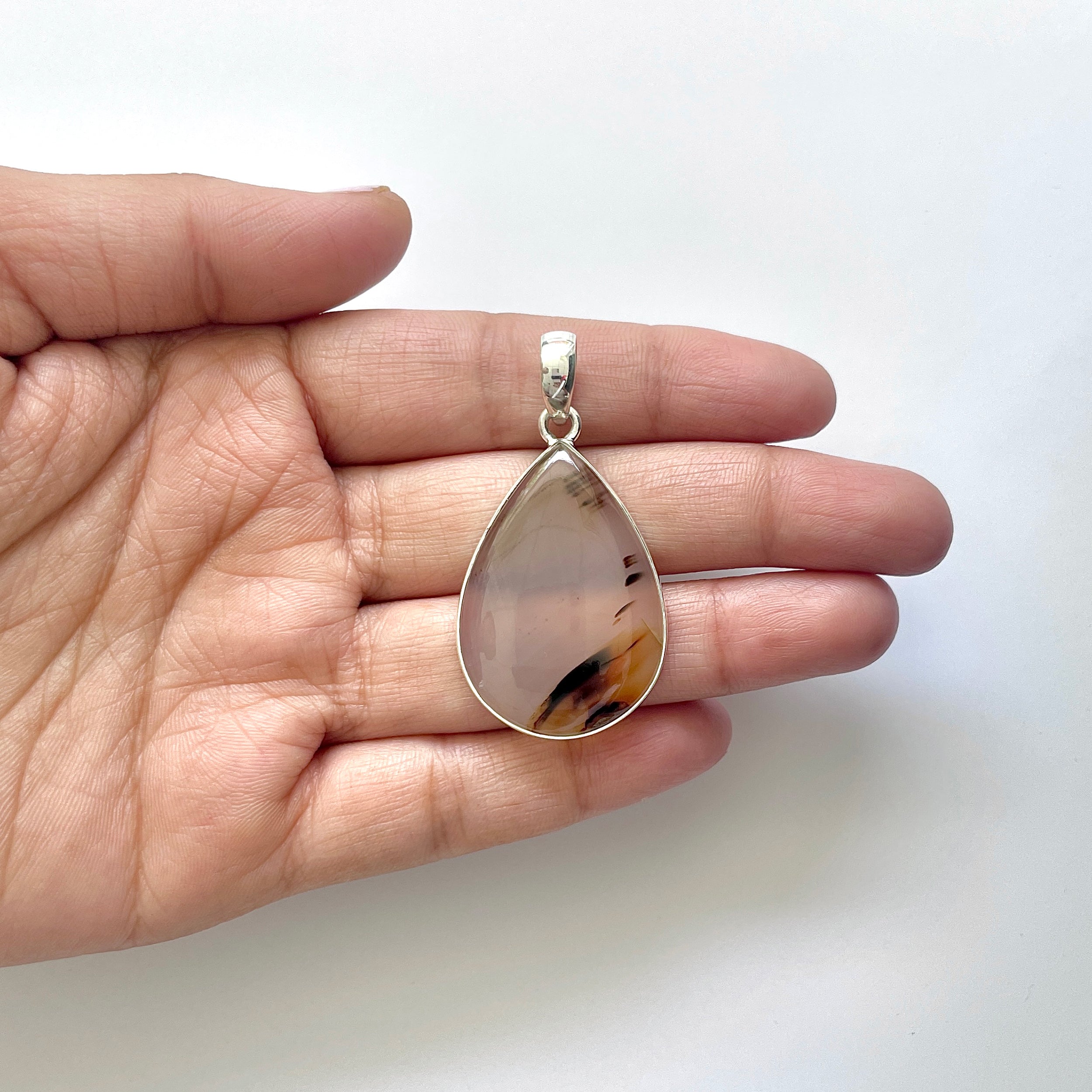 Montana Agate Pendant-(MTA-1-53)