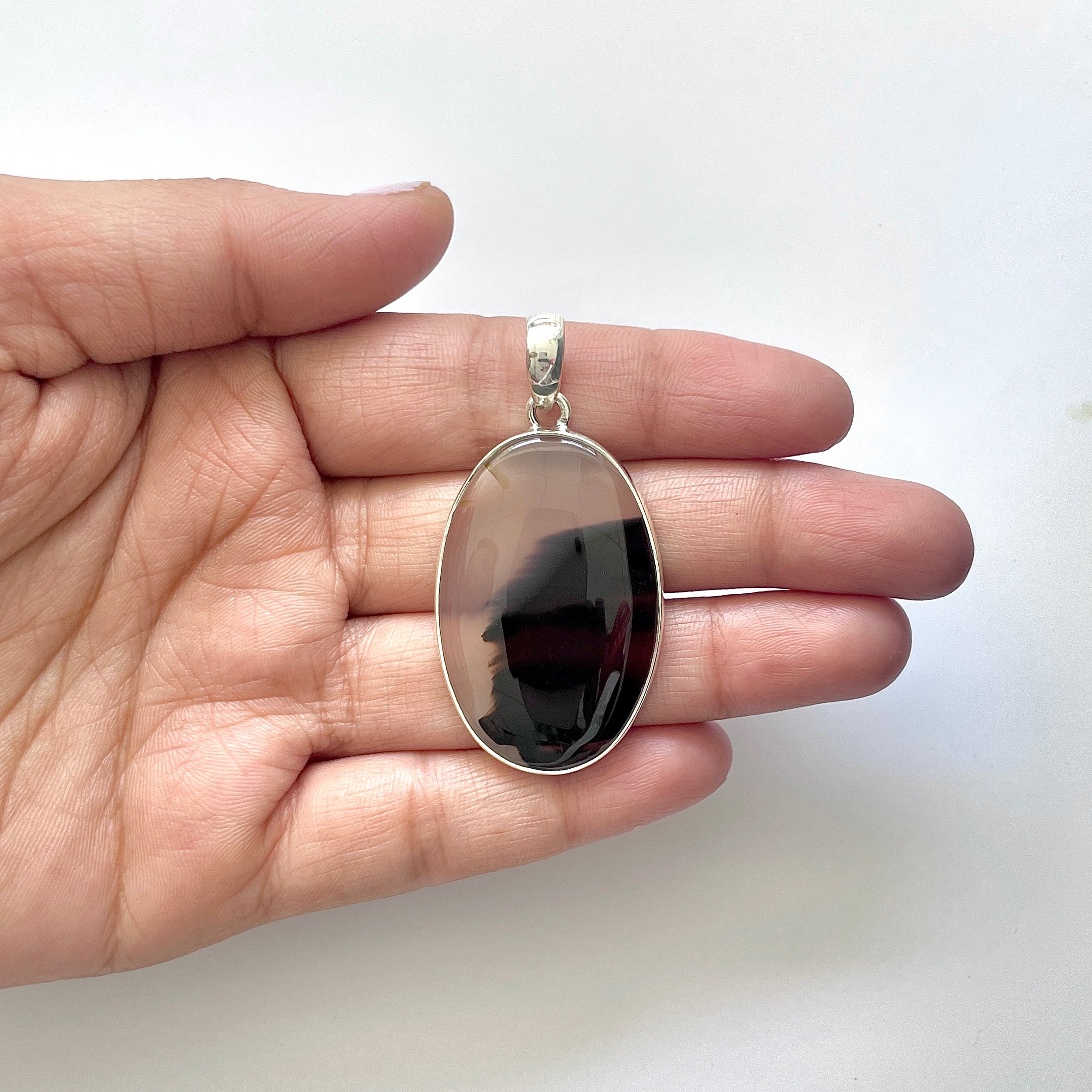 Montana Agate Pendant-(MTA-1-60)