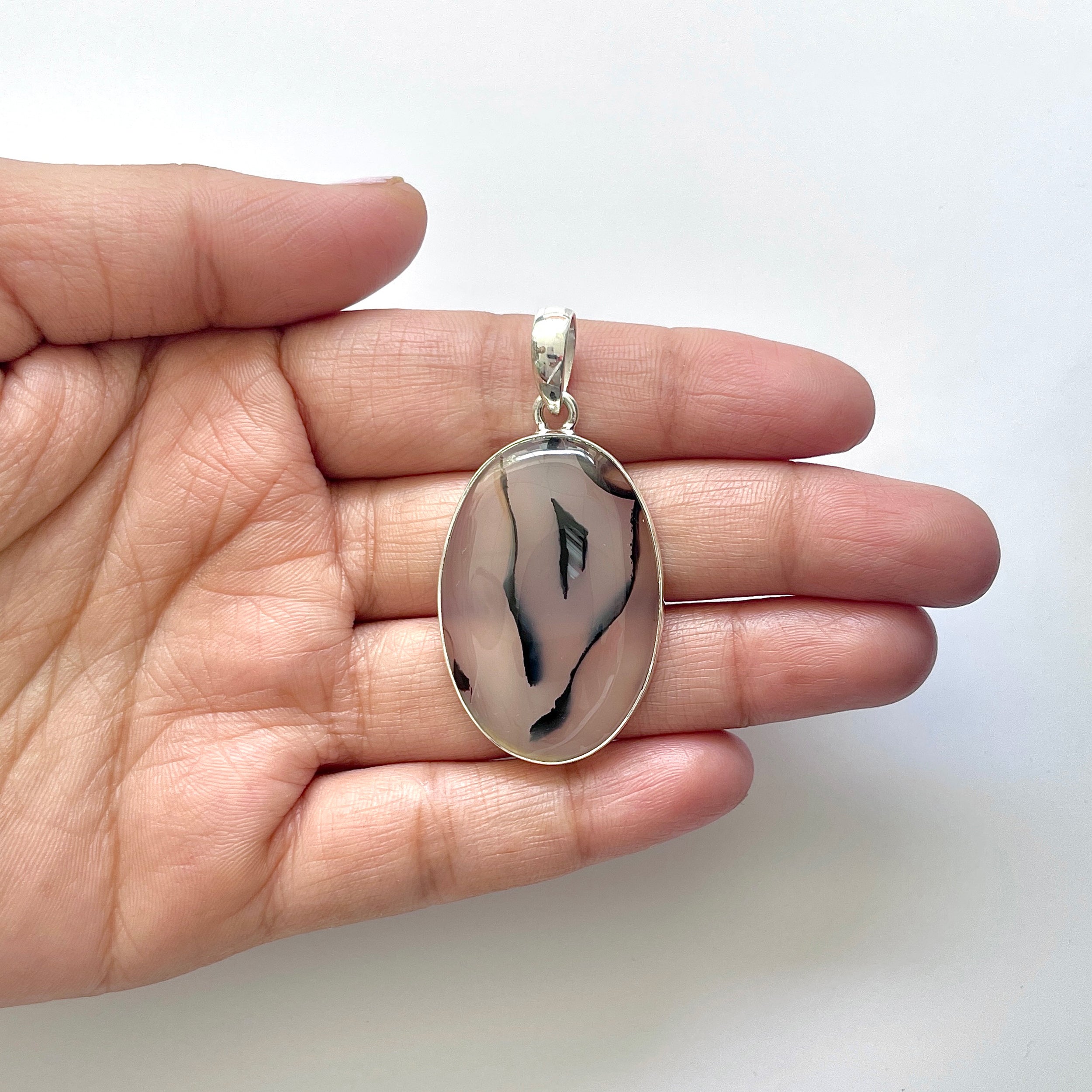 Montana Agate Pendant-(MTA-1-69)