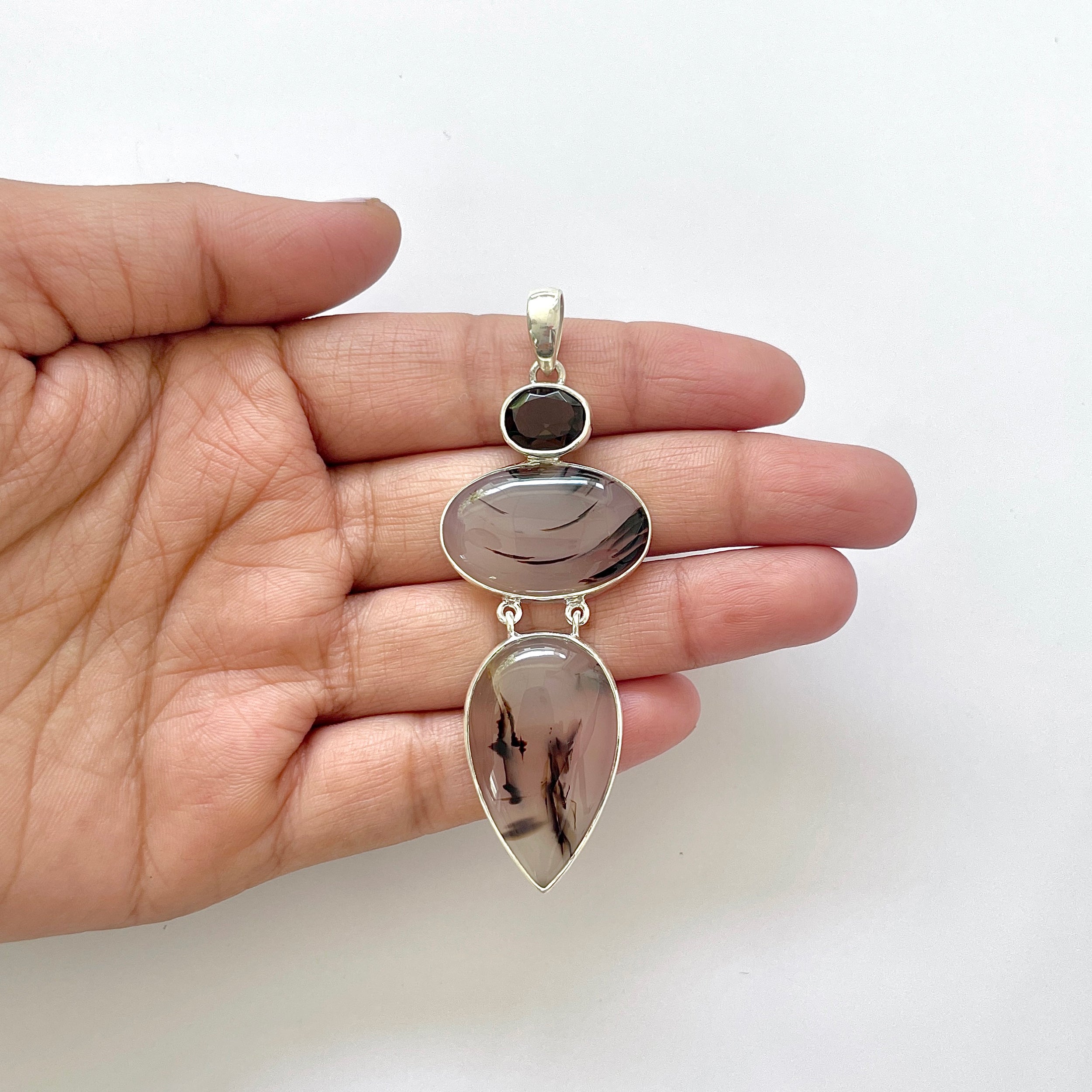 Montana Agate Pendant-(MTA-1-72)