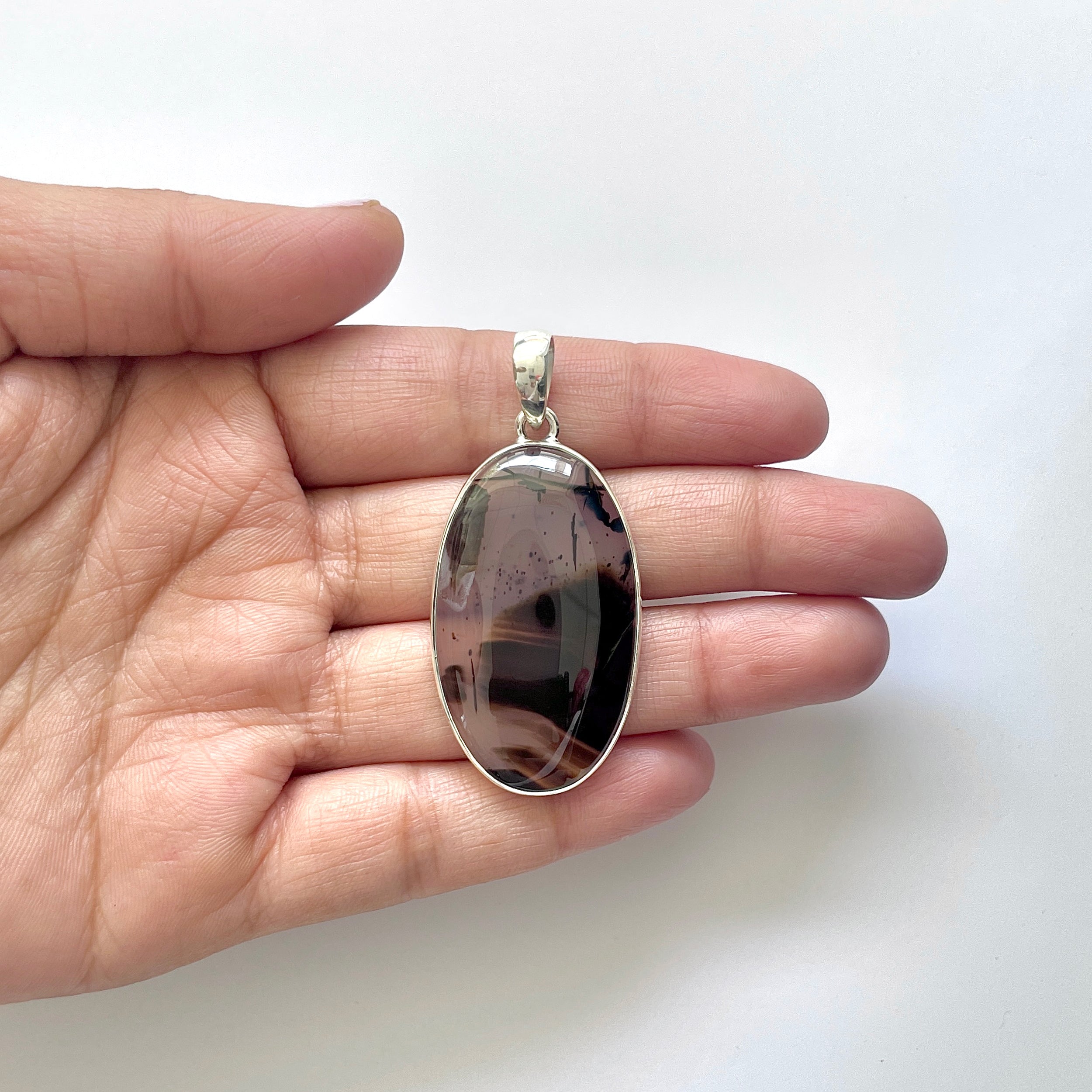 Montana Agate Pendant-(MTA-1-95)