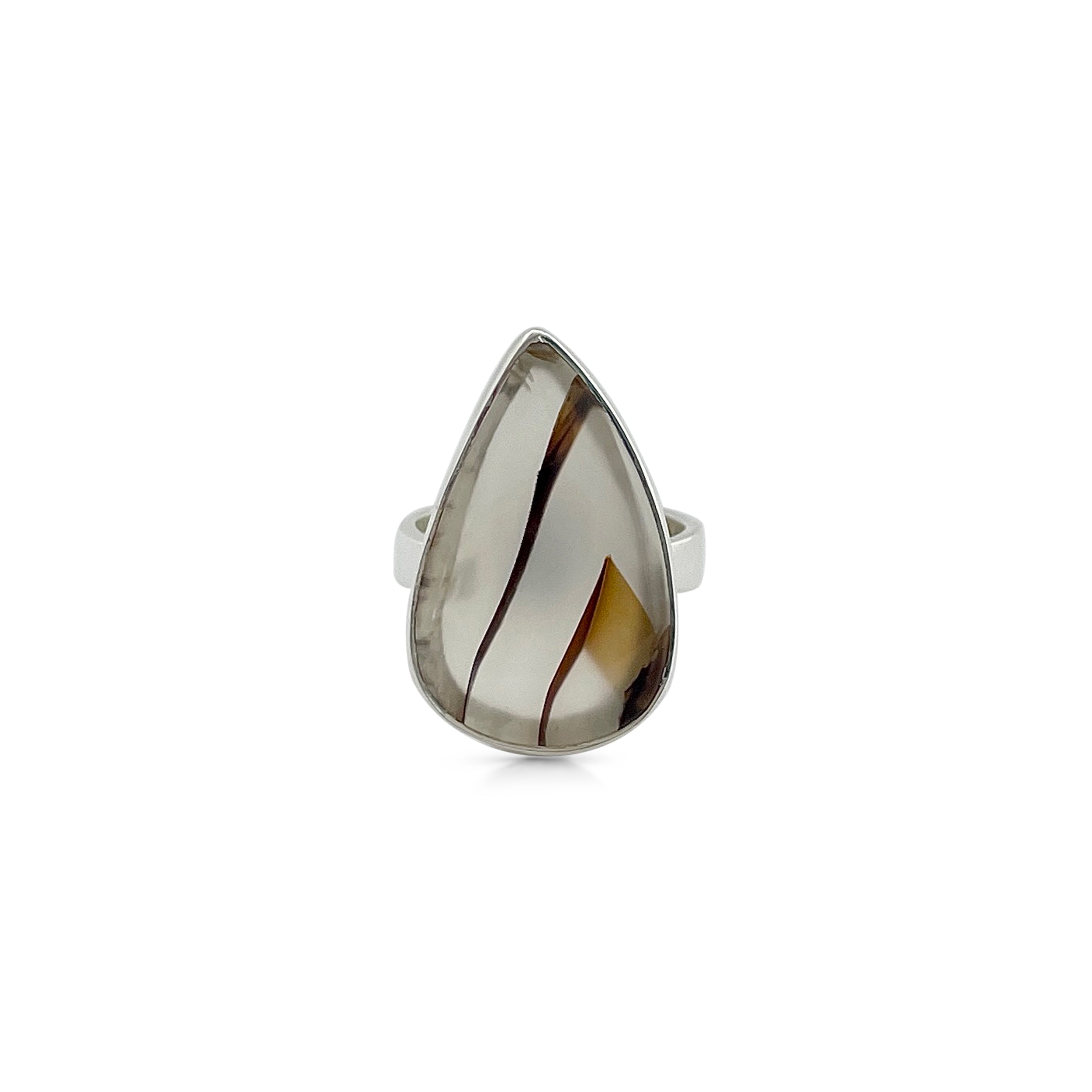 Montana Agate Ring-(MTA-2-1)