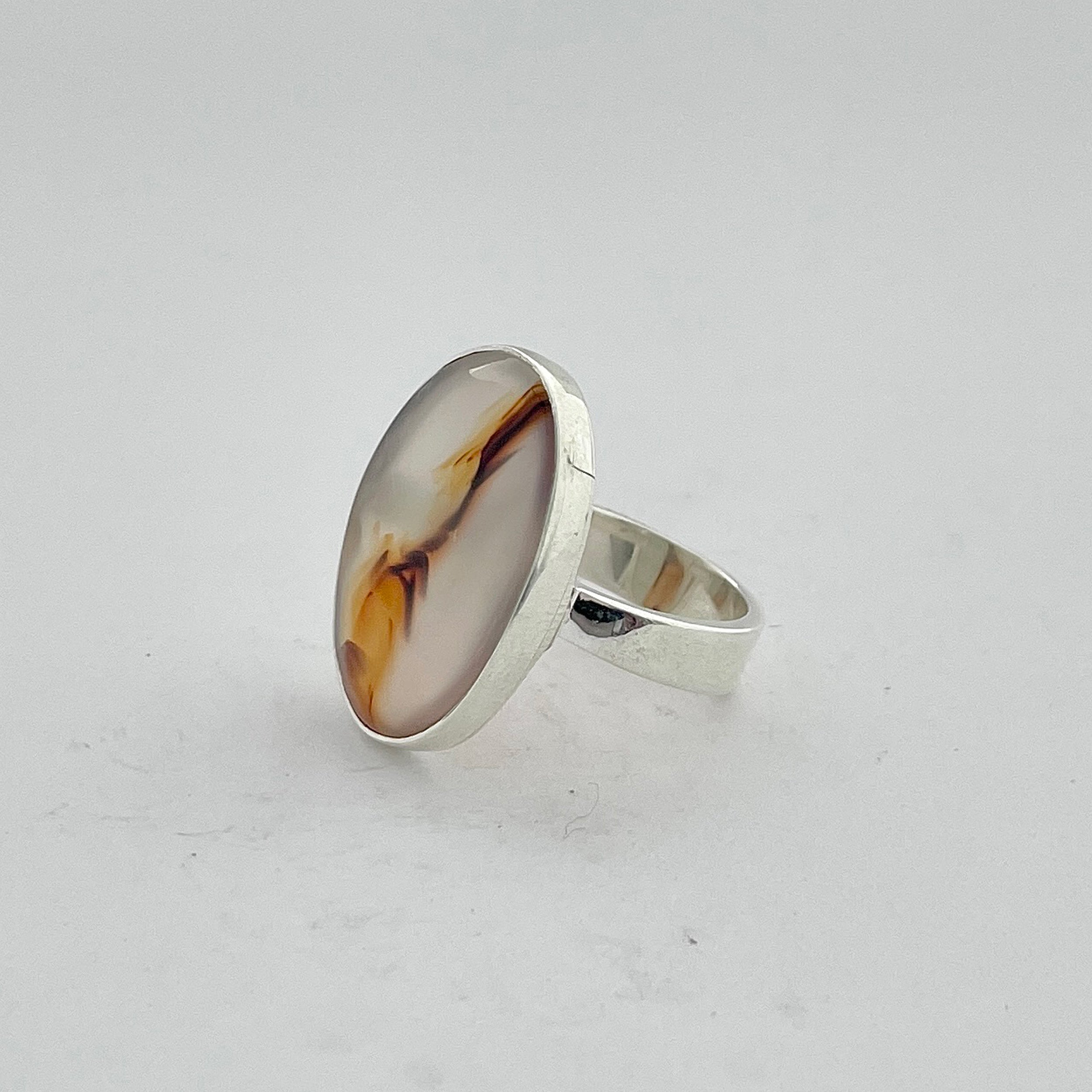 Montana Agate Ring-(MTA-2-15)