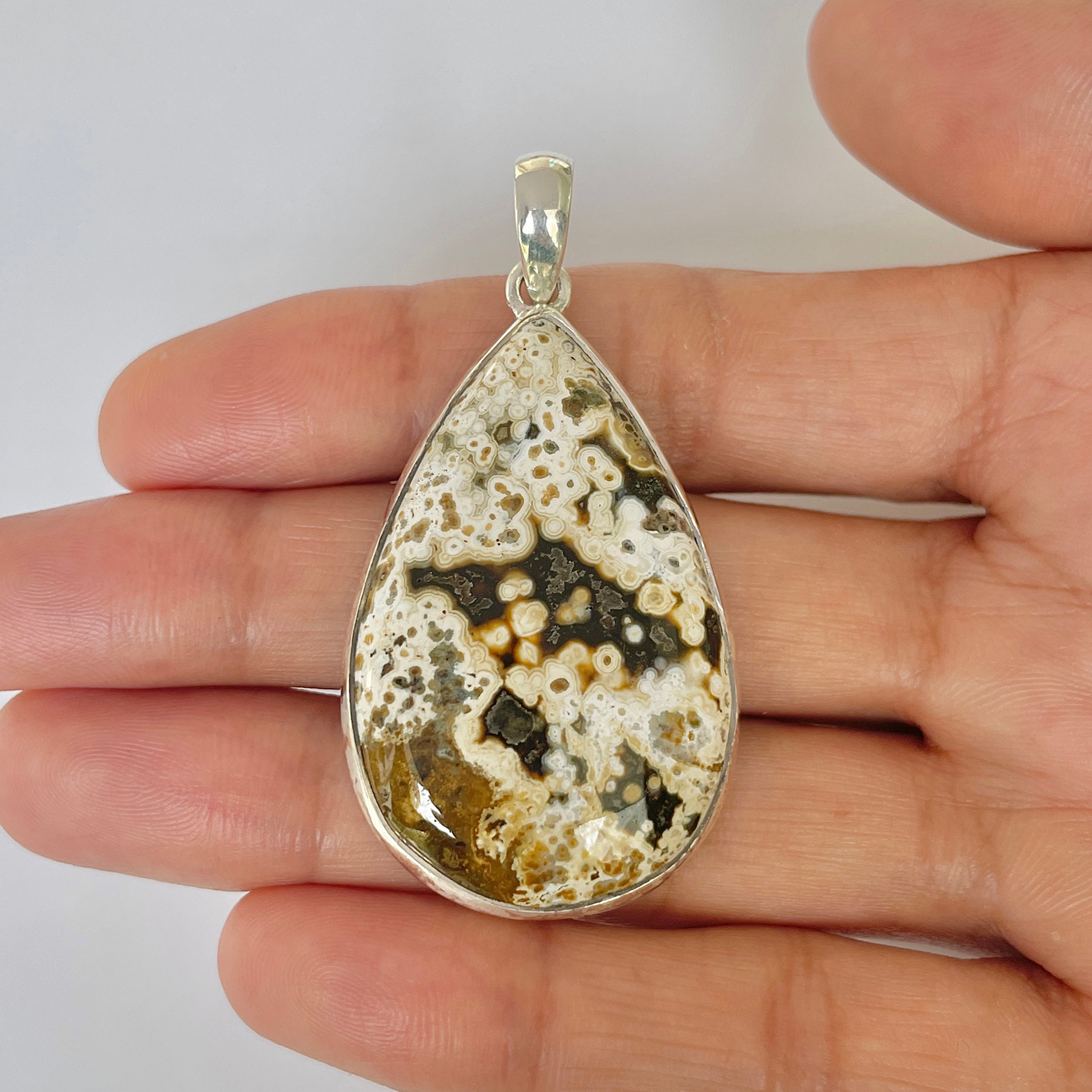 Ocean Jasper Pendant-(OCJ-1-1)