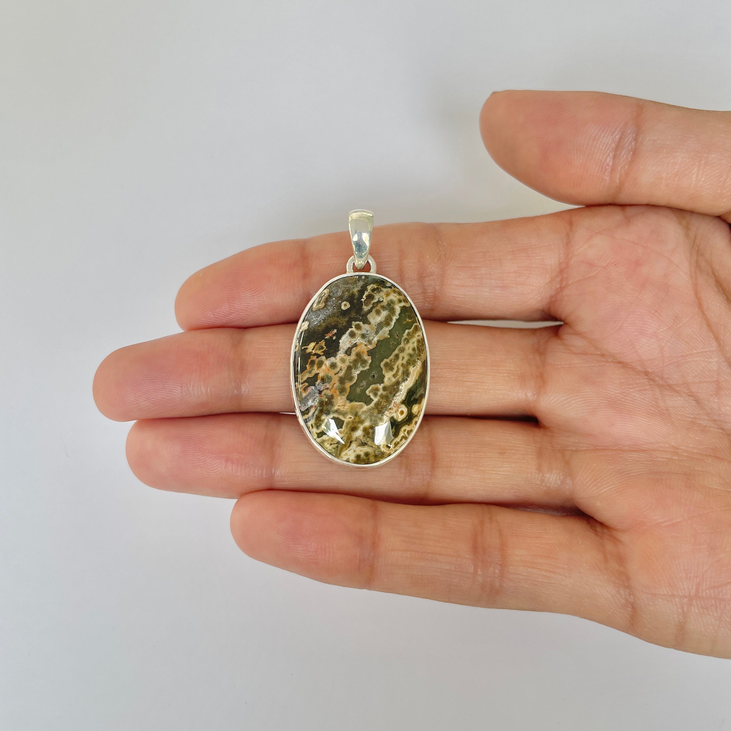 Ocean Jasper Pendant-(OCJ-1-11)