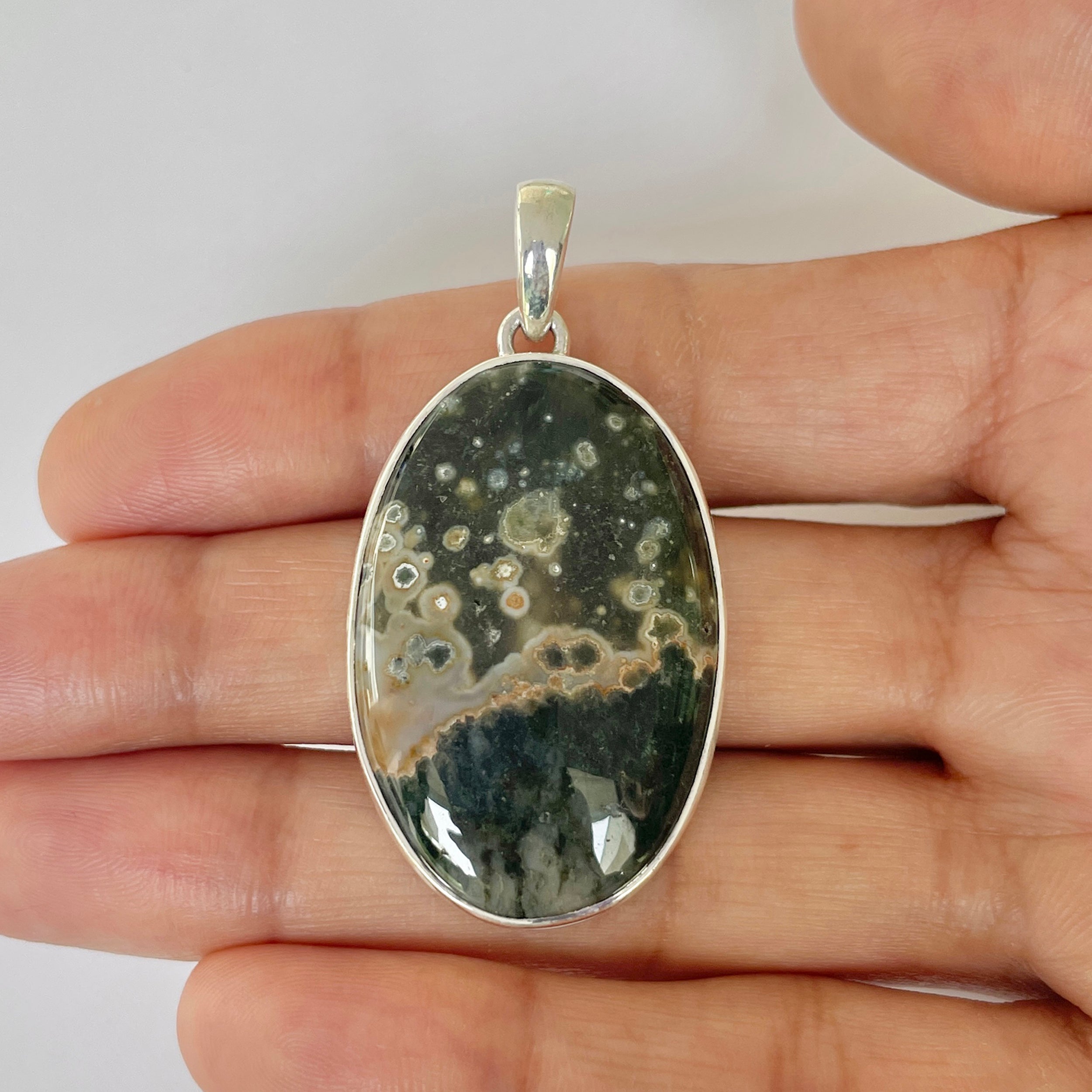 Ocean Jasper Pendant-(OCJ-1-2)